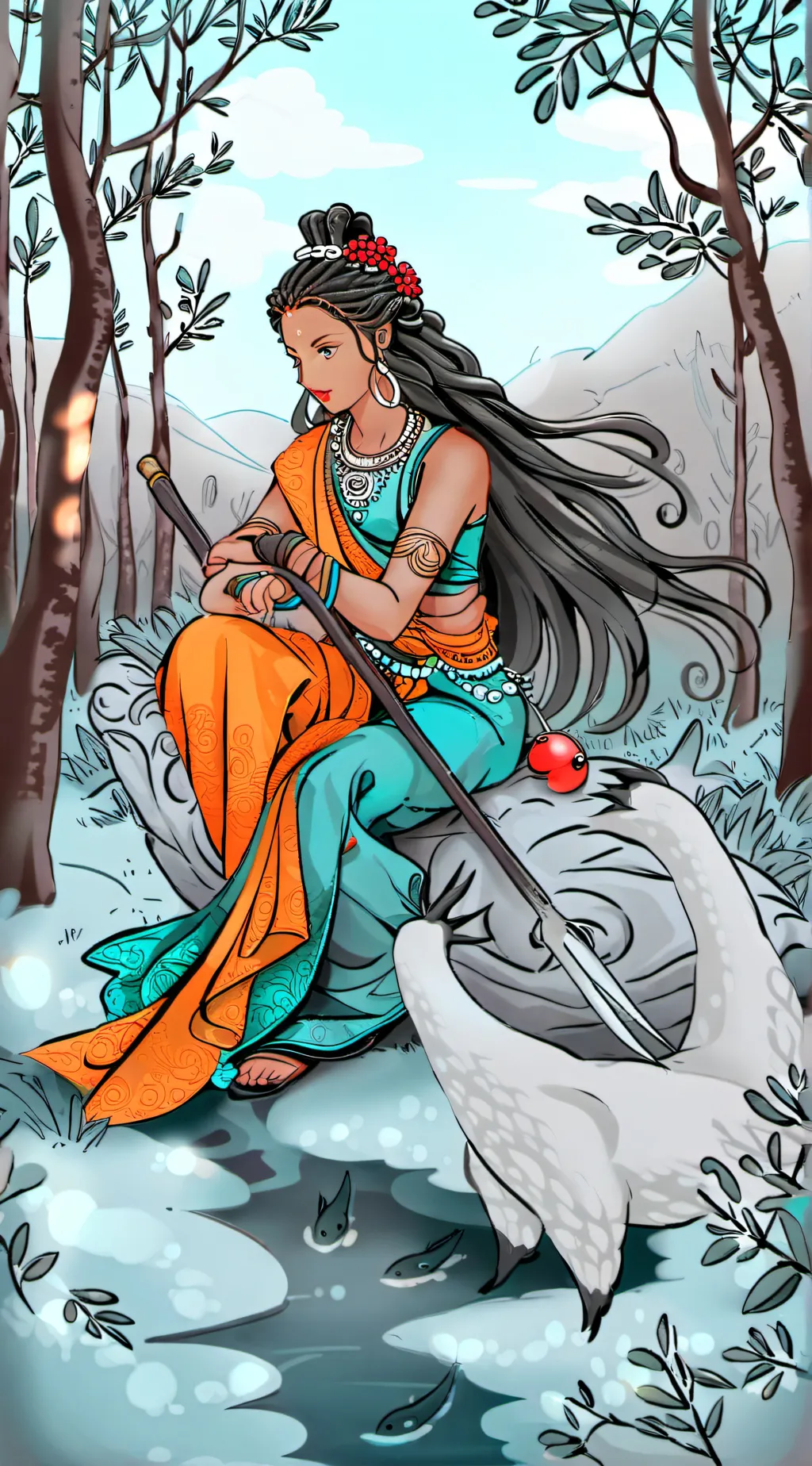 ai character: zodiac sign quiz  background