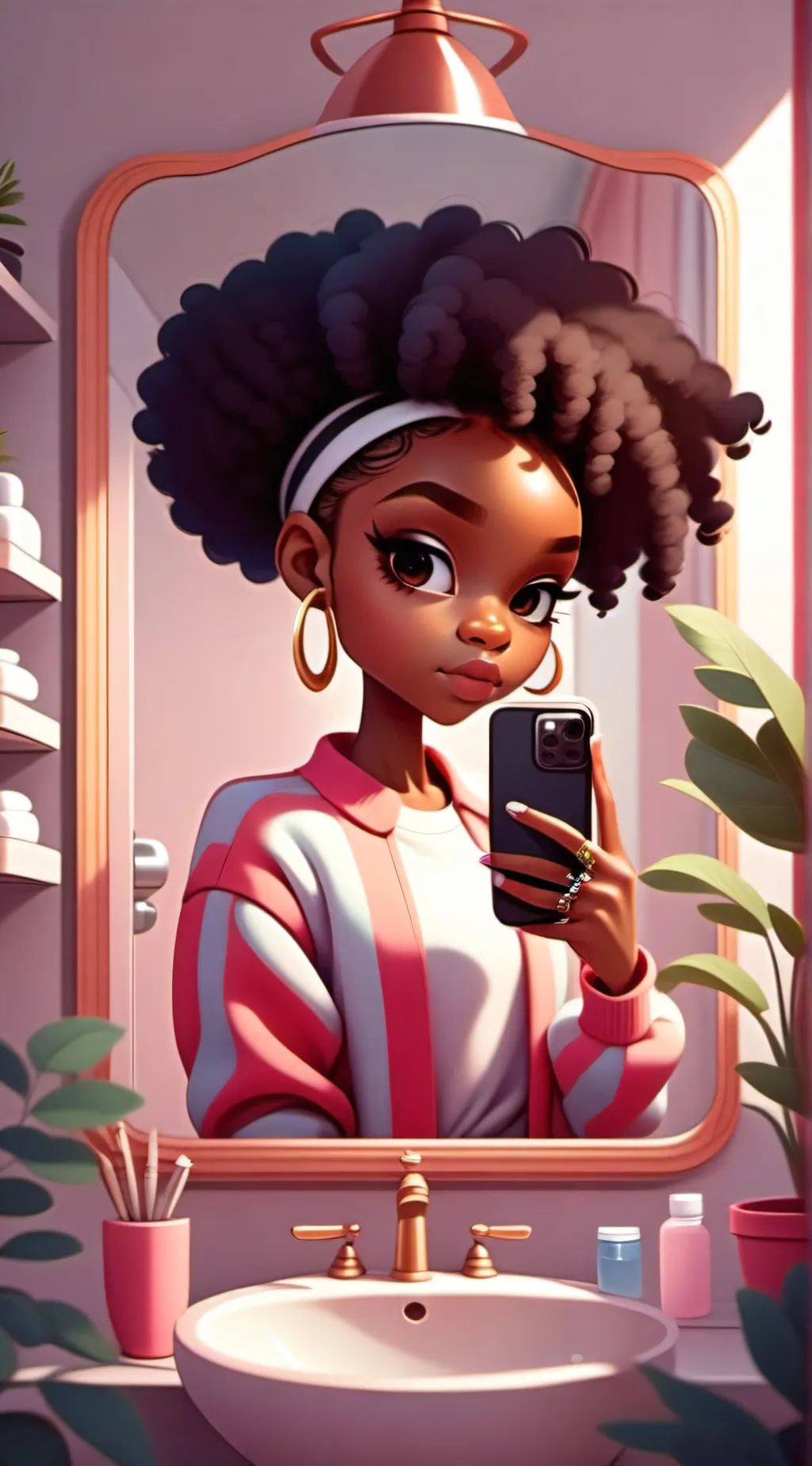 ai character: Me background