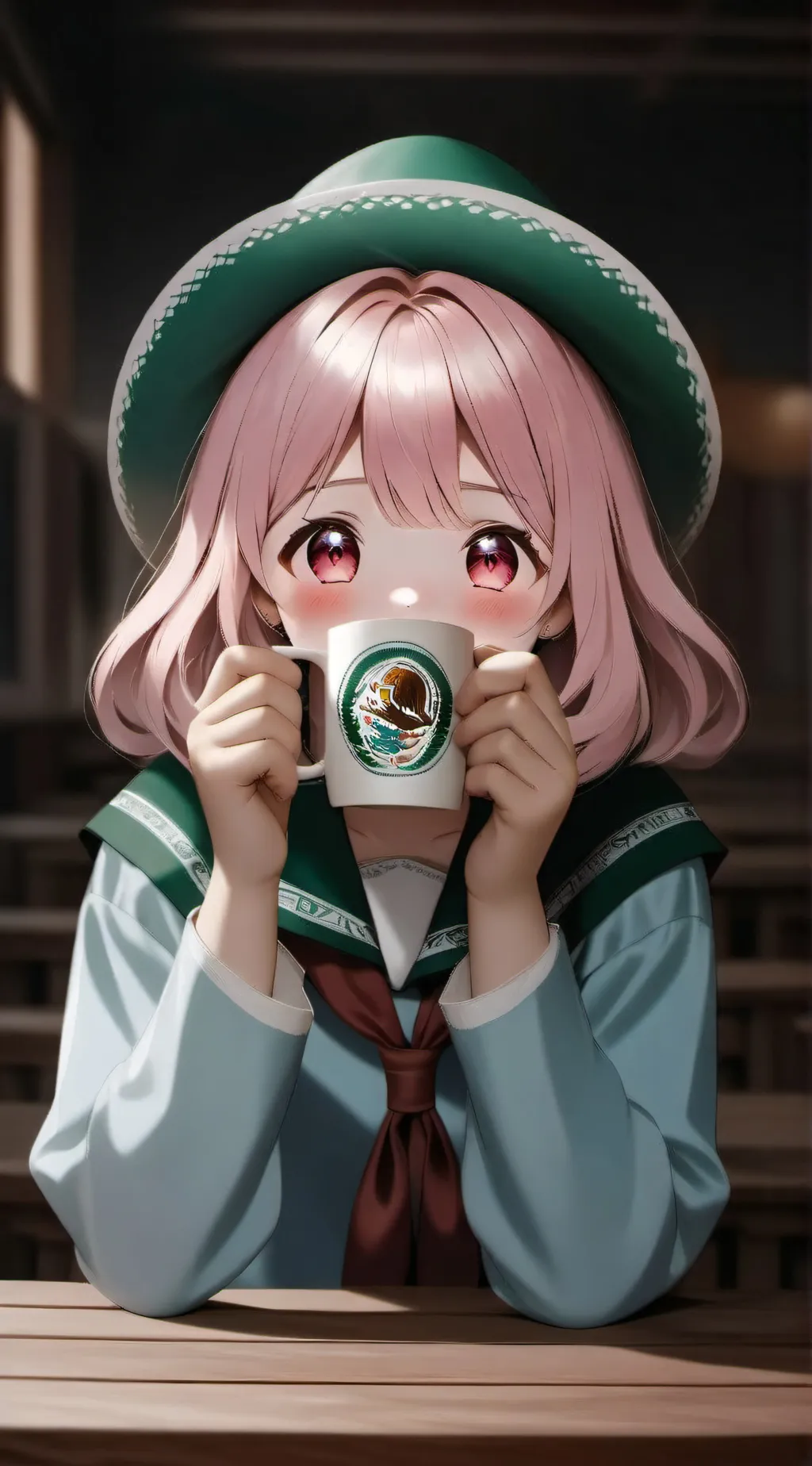 ai character: Perla  background