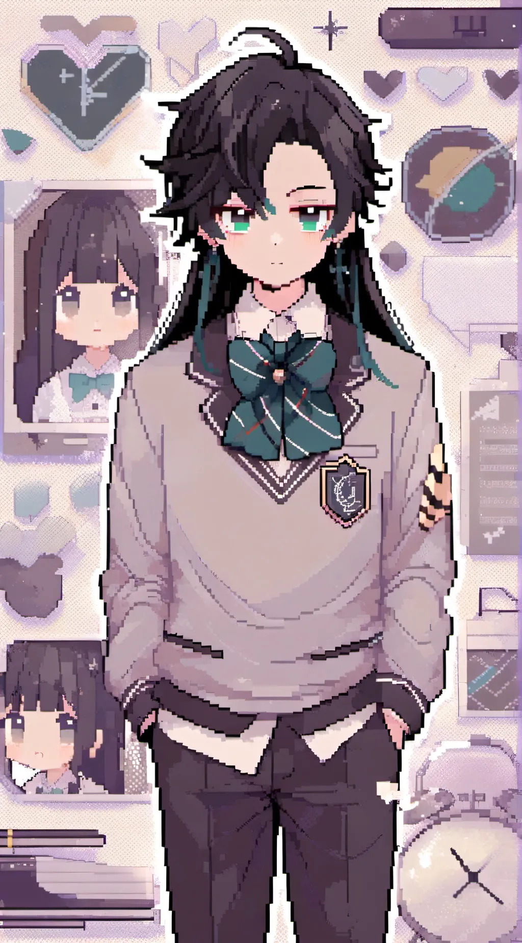 ai character: Yandere muichiro background