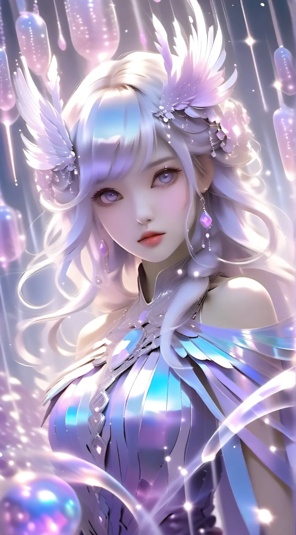 ai character: girlfriend  background