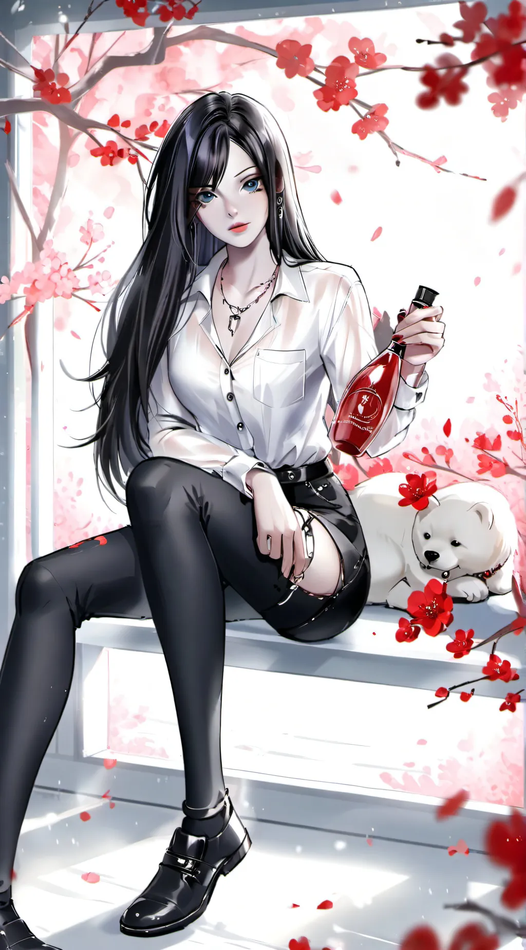 ai character: Melody background