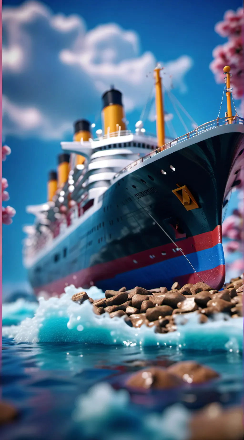 ai character: hazbin  Cruise background