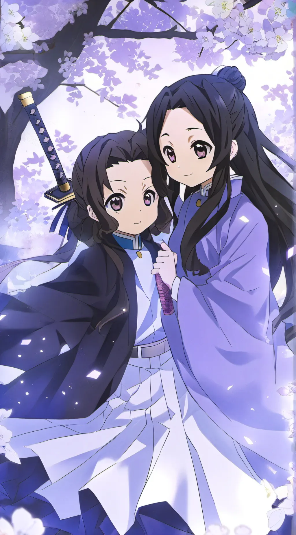 ai character: Demon slayer background