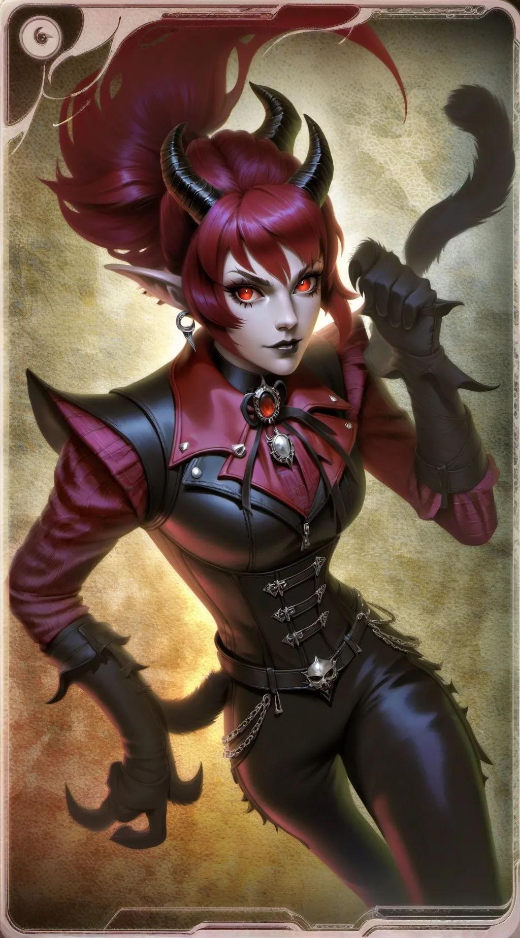 ai character: demyce background