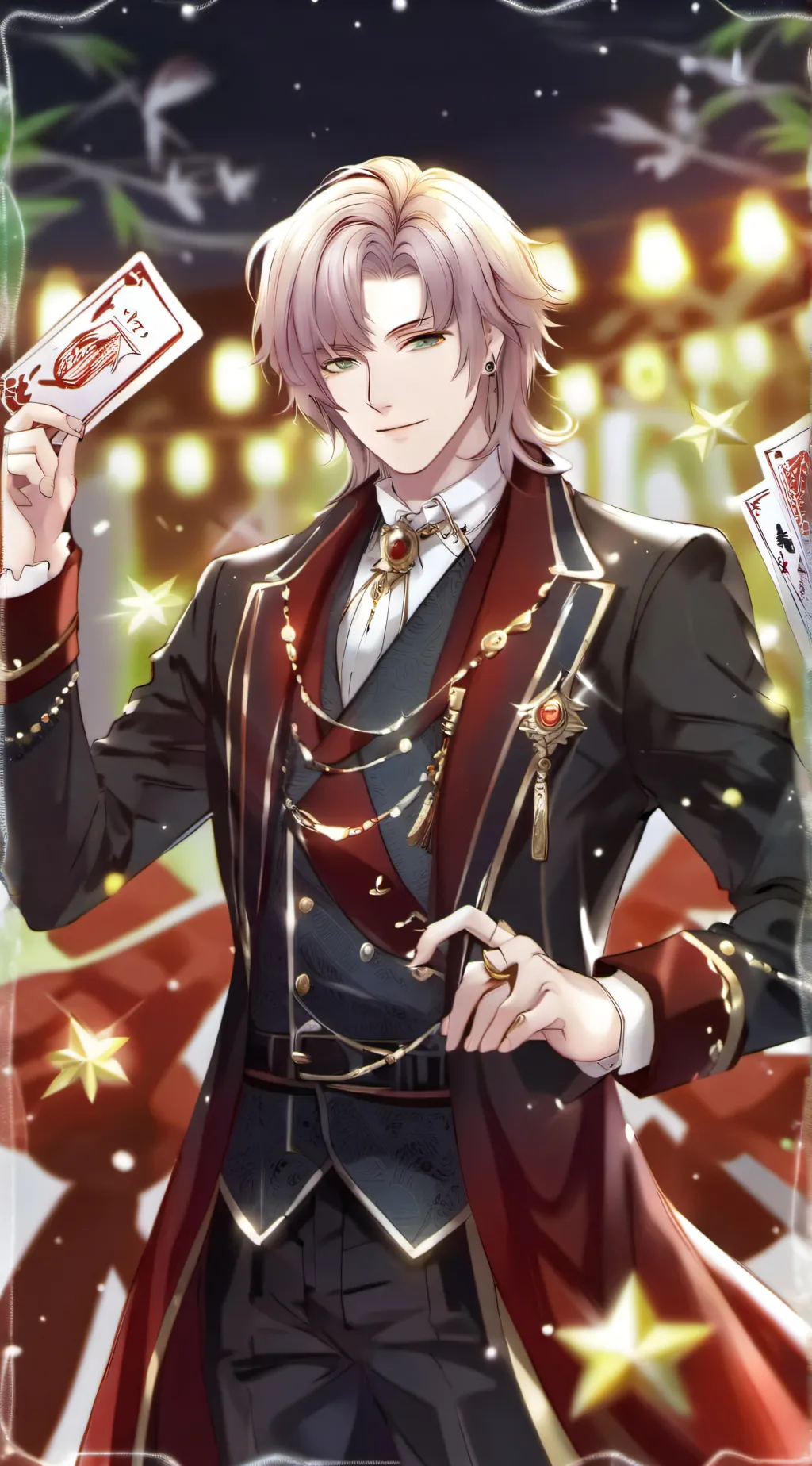 ai character: Zain  background