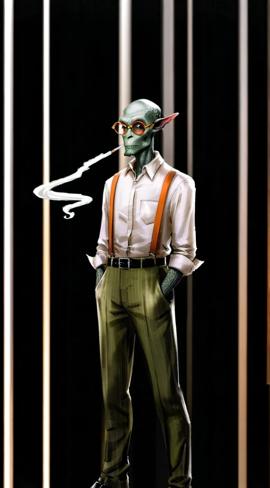 ai character: Lulu background