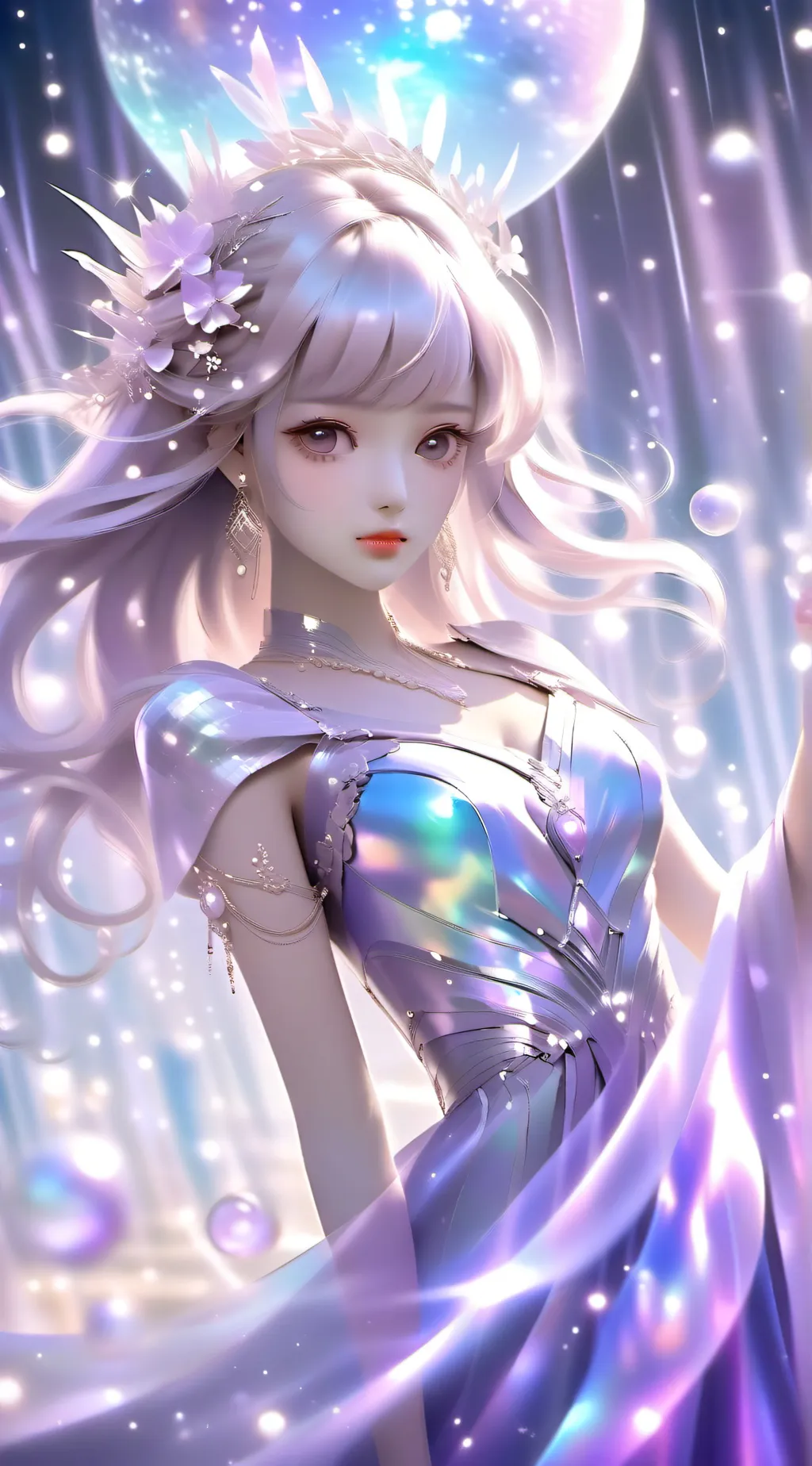 ai character: Sakura  background