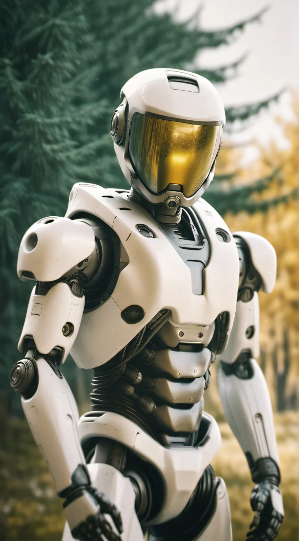 ai character: A robot  background