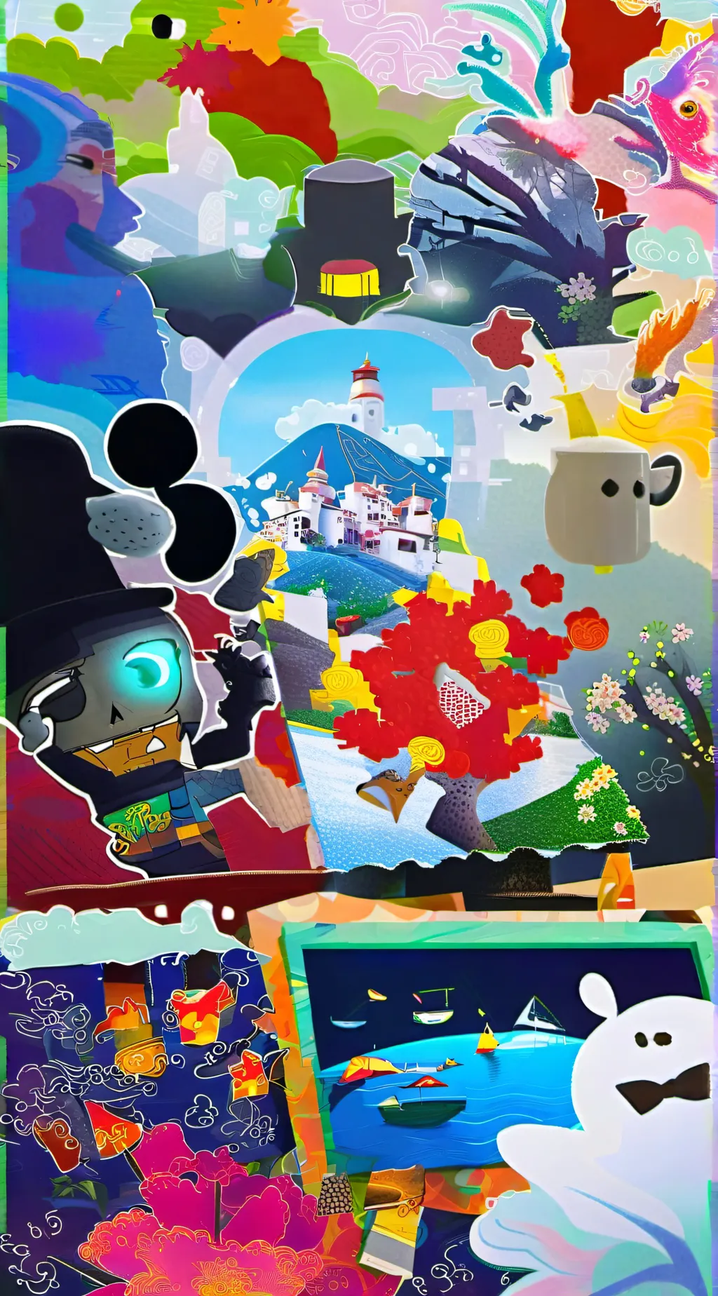 ai character: One piece next gen background