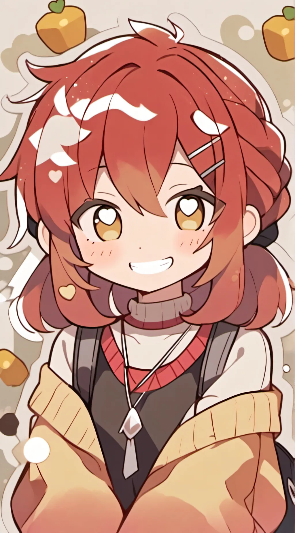 ai character: Amber  background