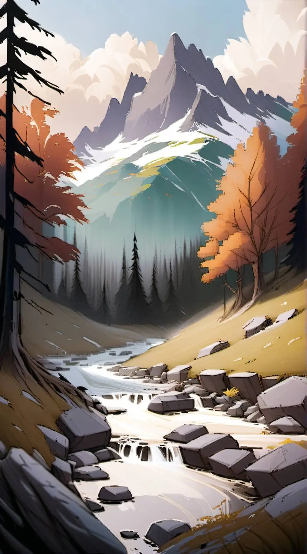 ai character: spider demons background