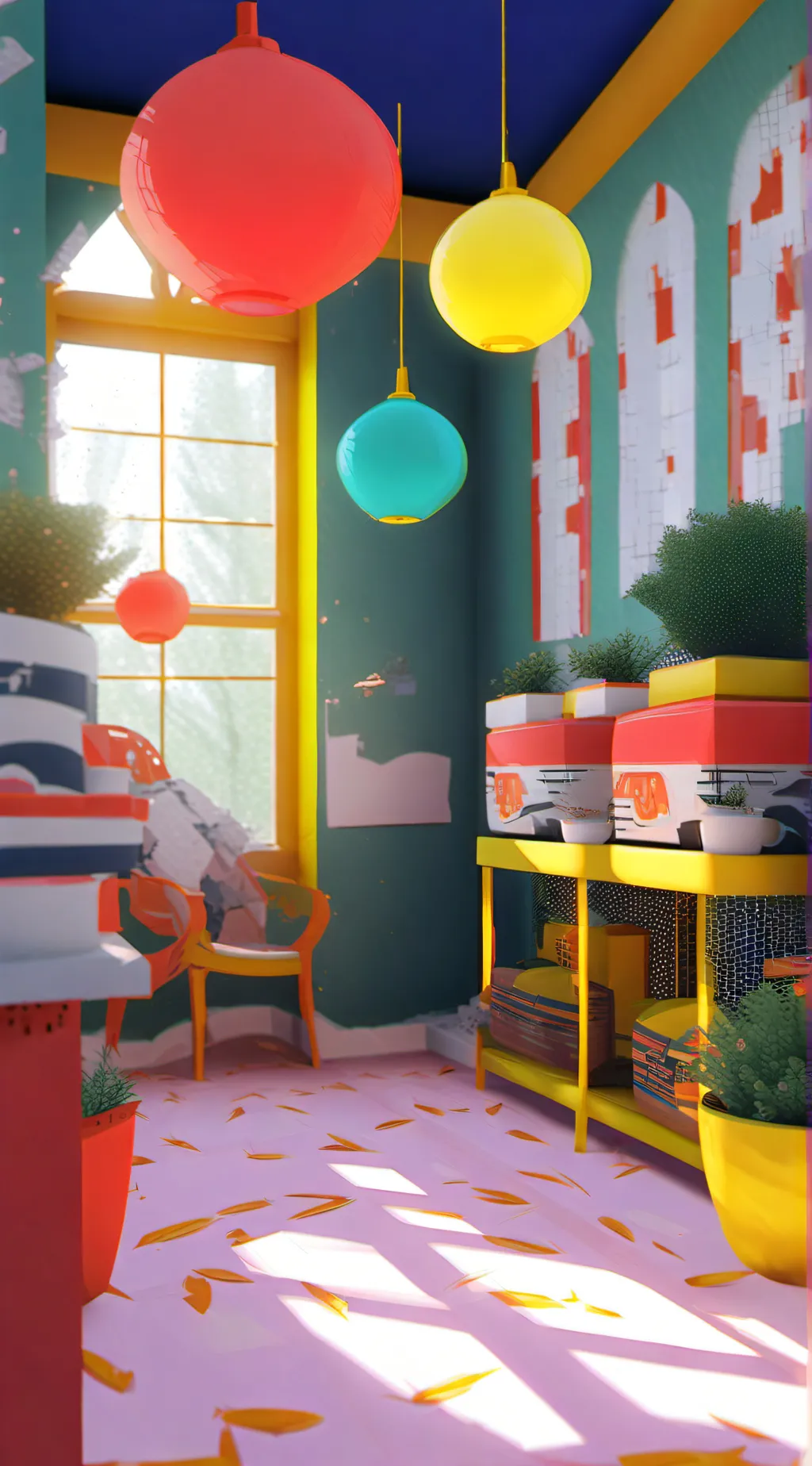 ai character: °Wally Darling° background