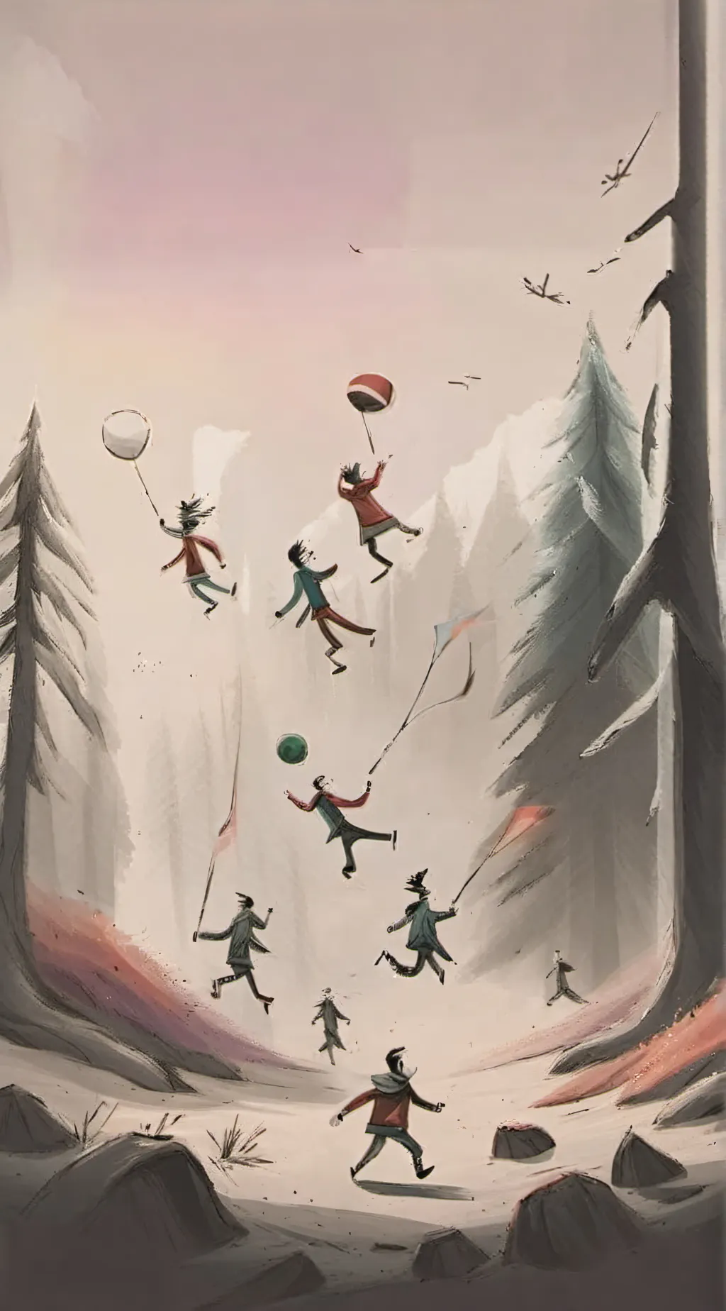 ai character: stickfigure battle background