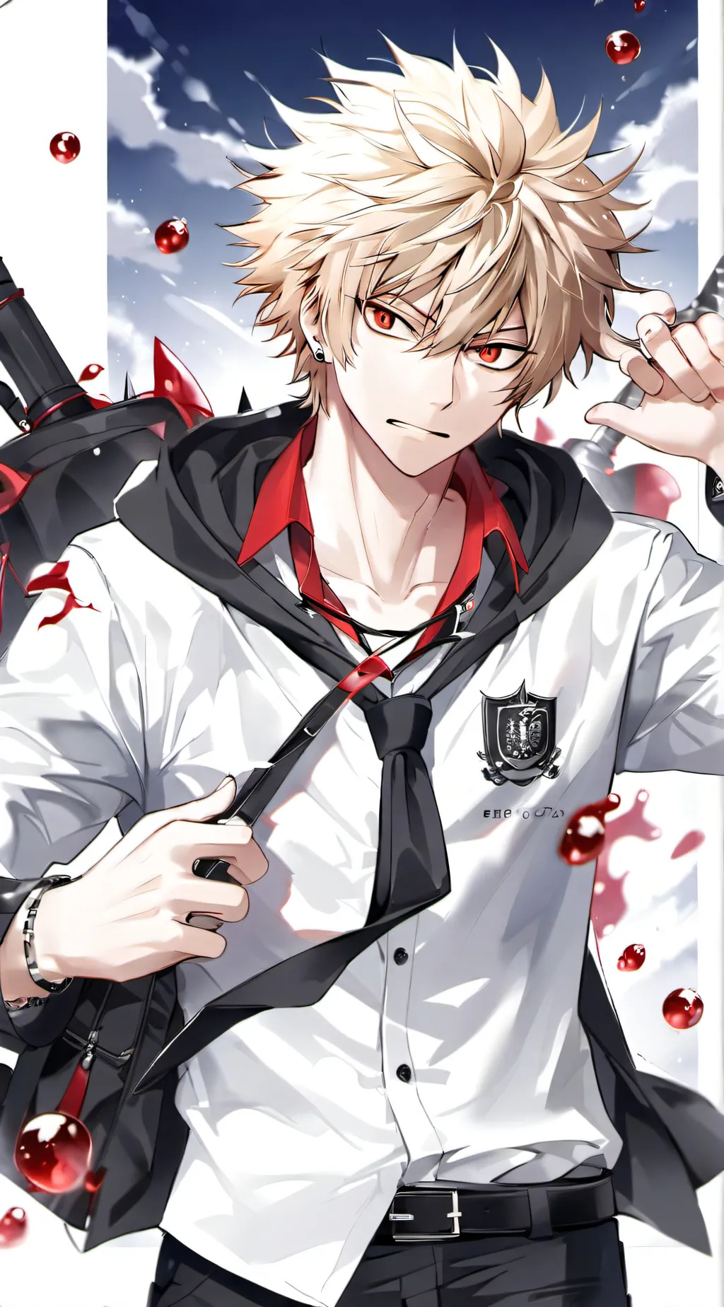 ai character: bakugo background