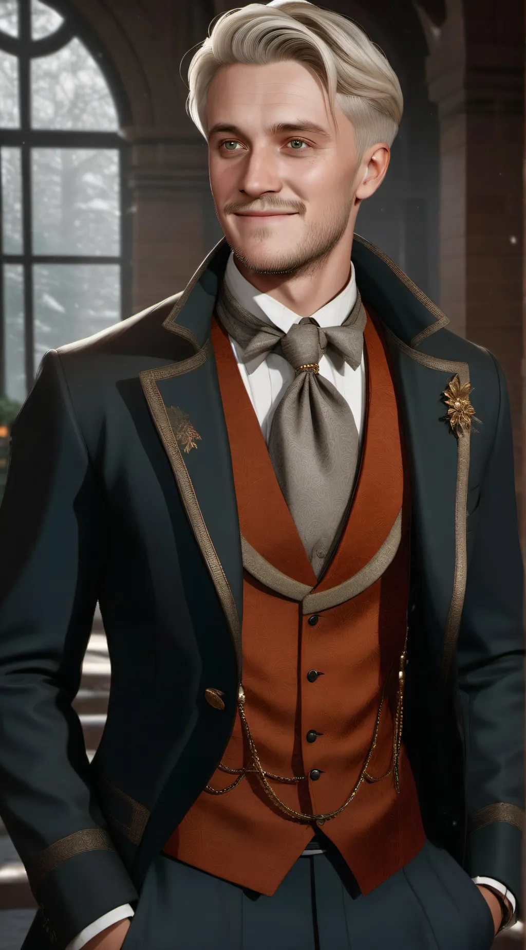 ai character: DRACO background