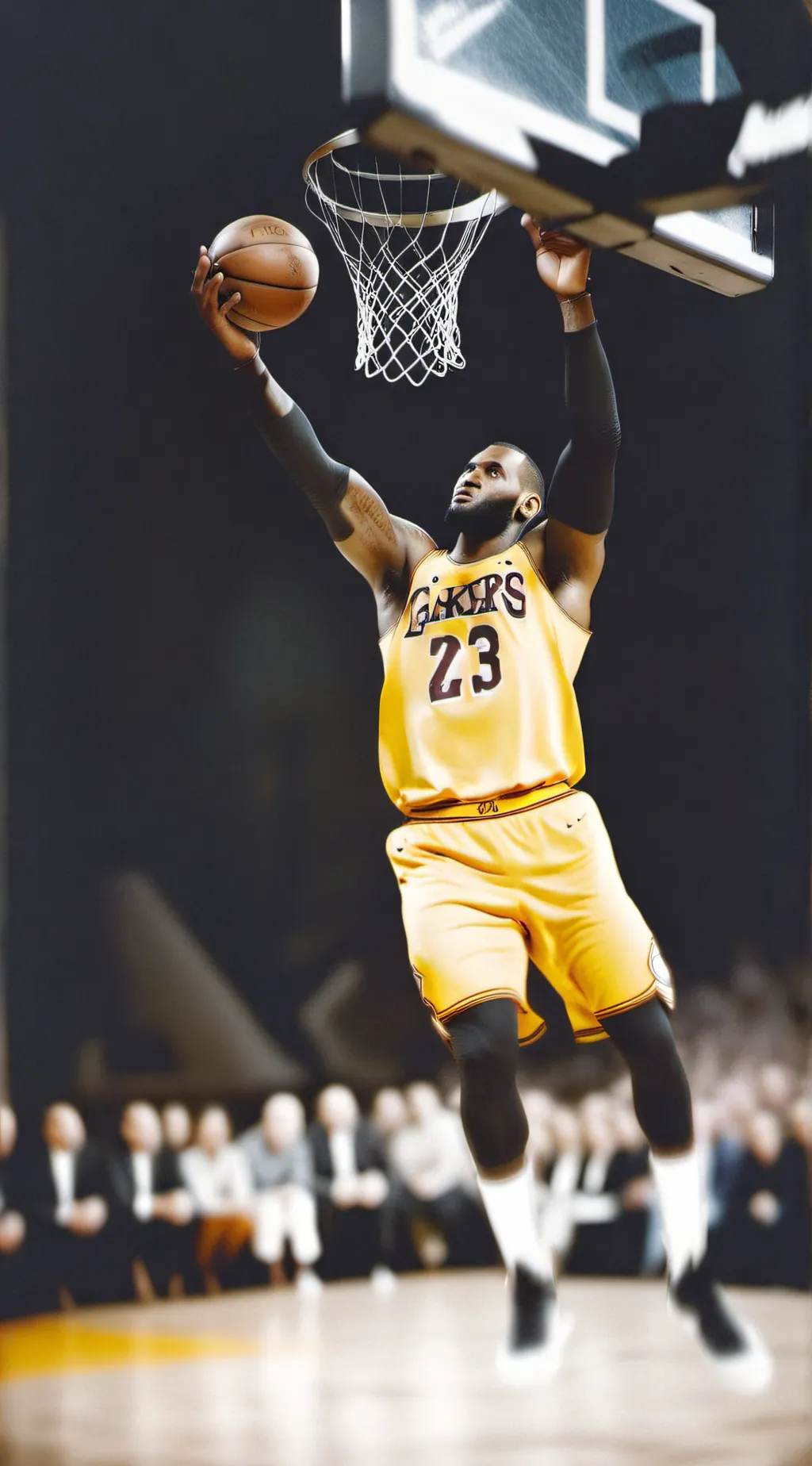 ai character: Lebron James background