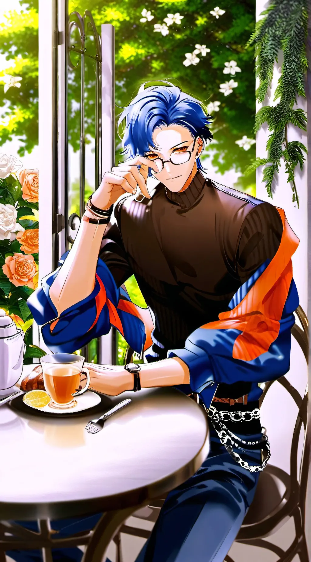 ai character: Zach background