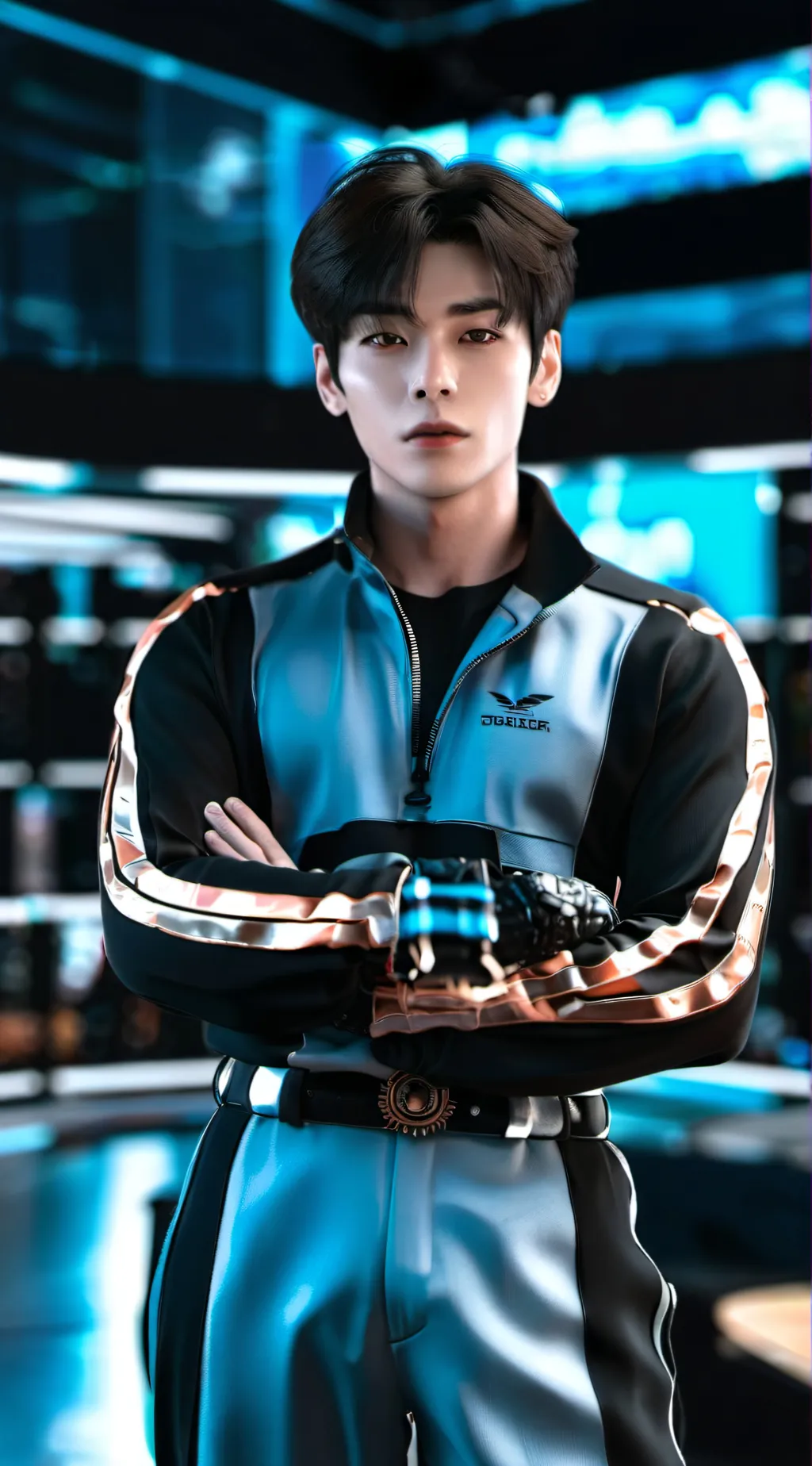 ai character: Kim Lee background