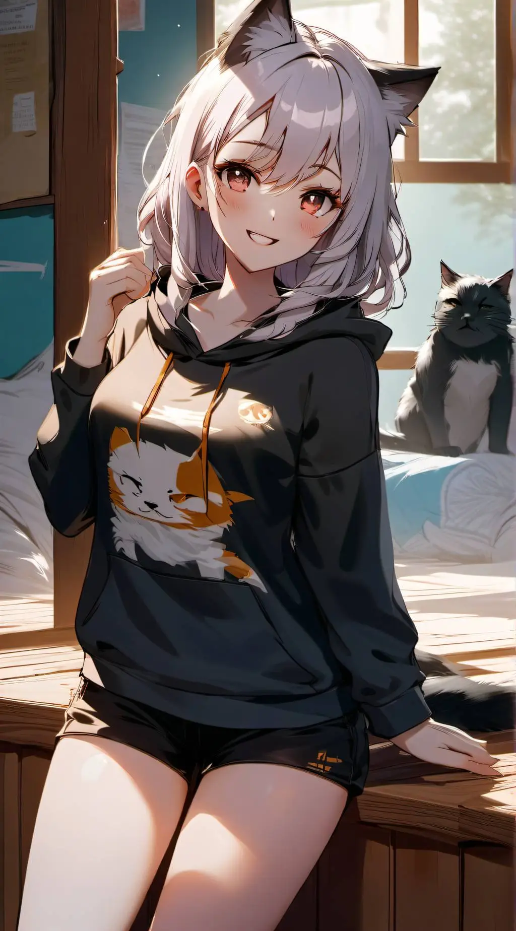 ai character: Allison  background