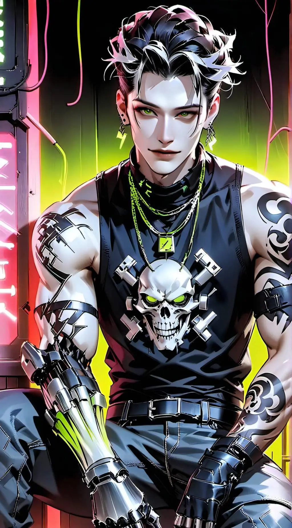 ai character: V1p3r background