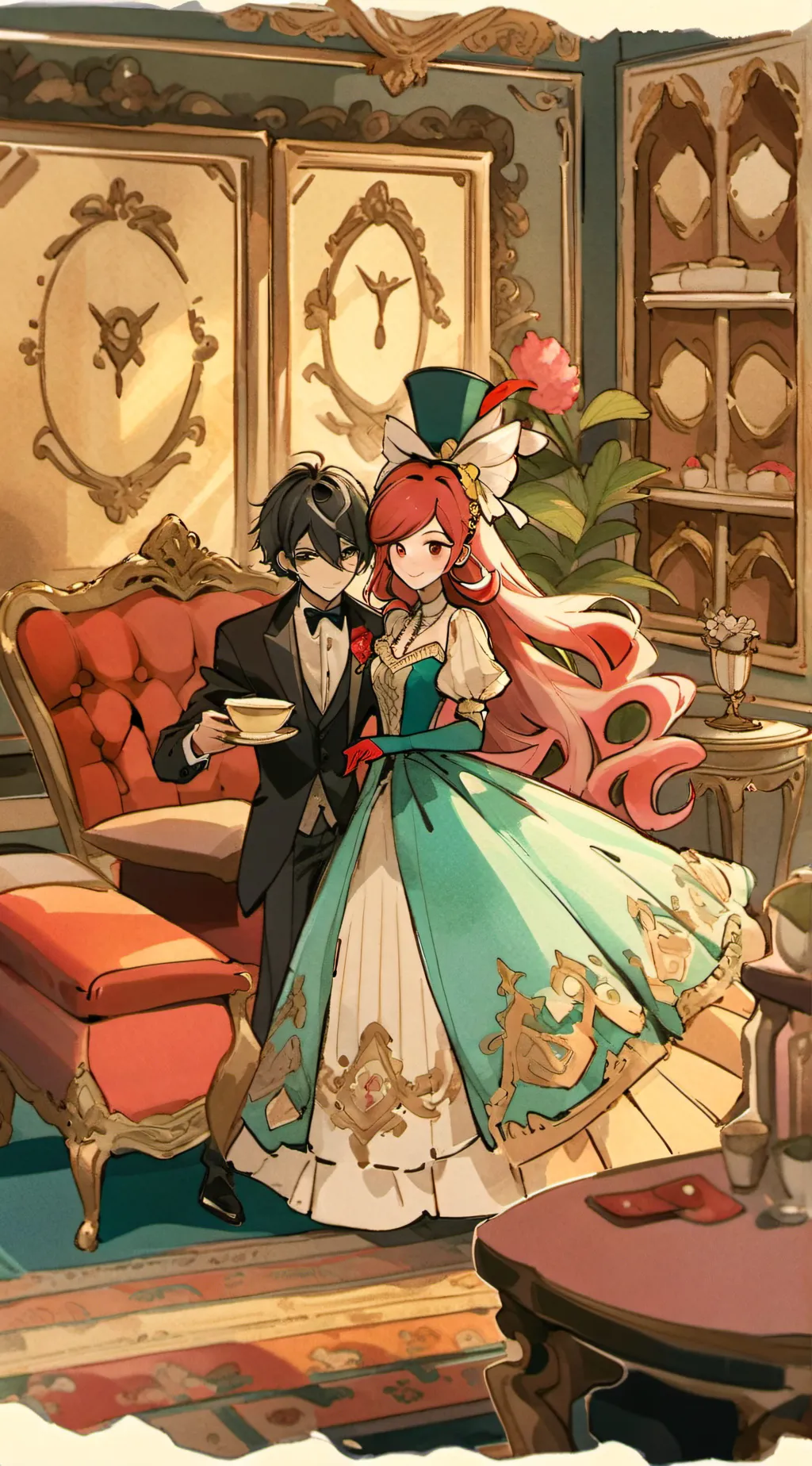 ai character: HH background