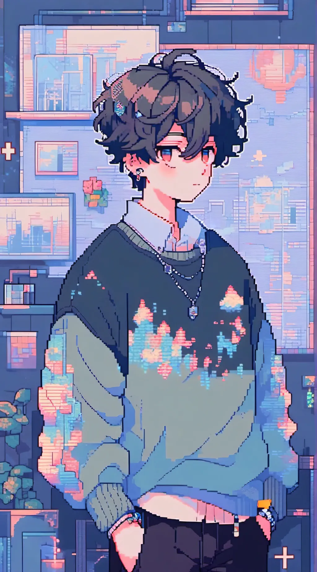 ai character: Axel background