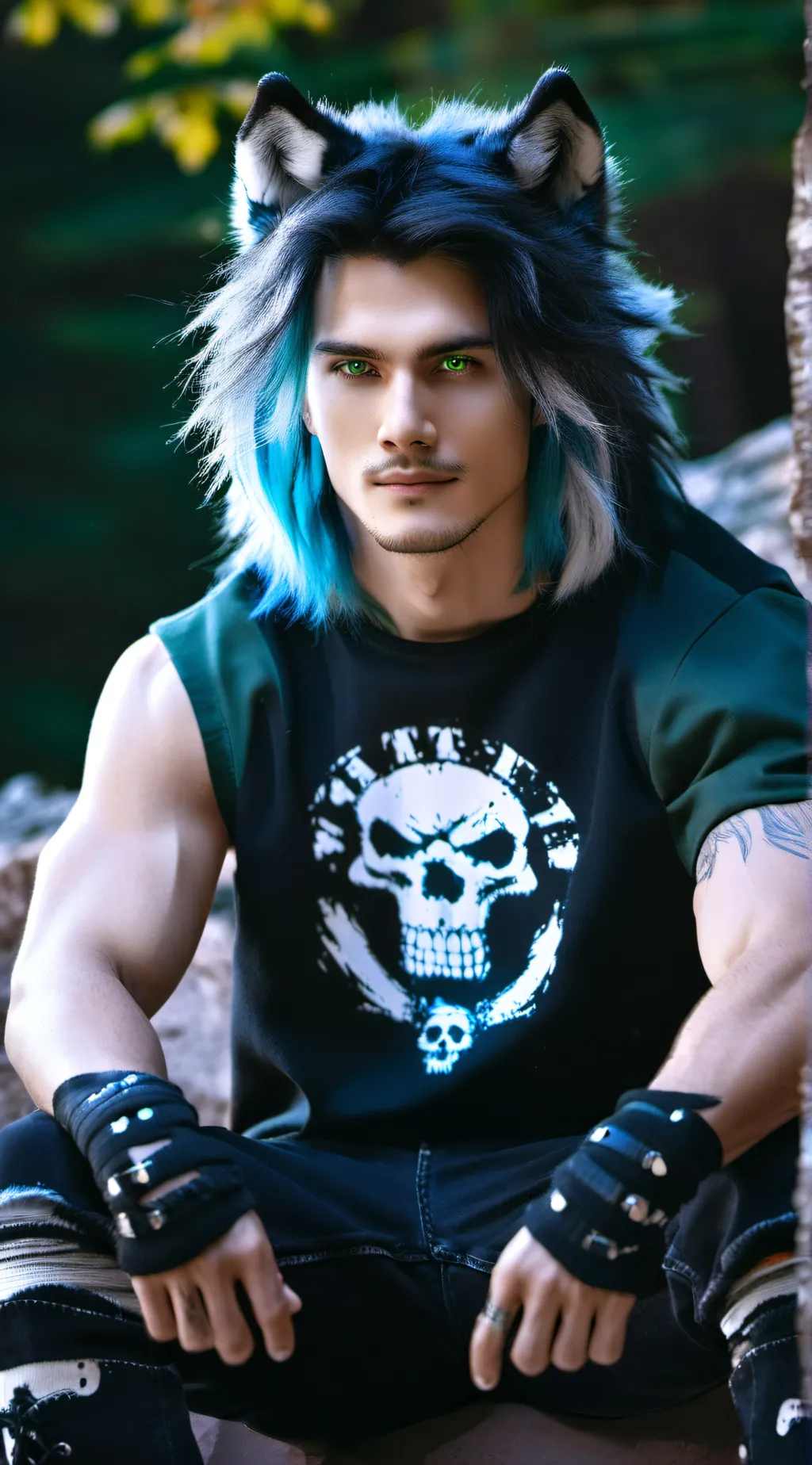 ai character: kaido  background