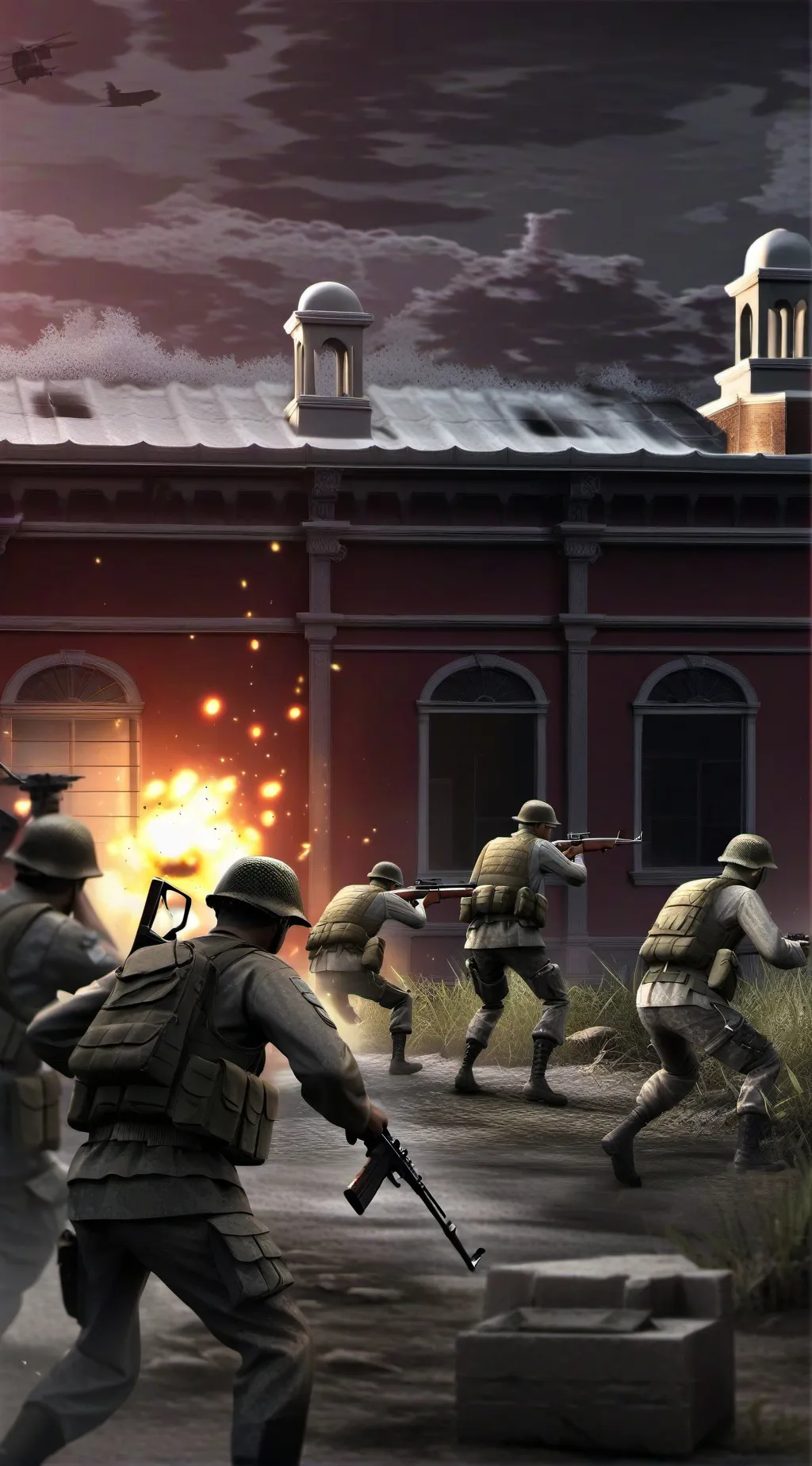 ai character: The big pigs background