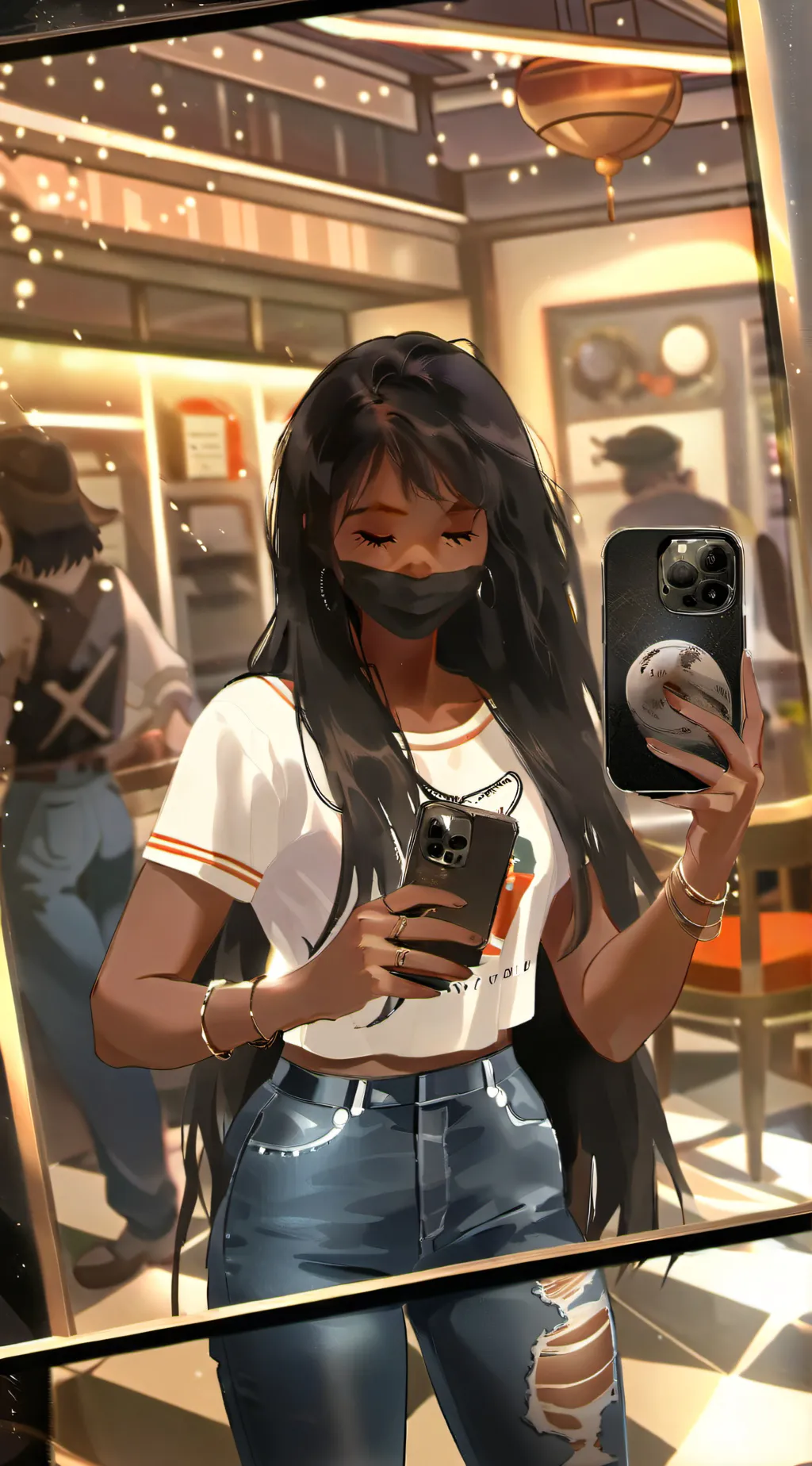 ai character: Evelyn background