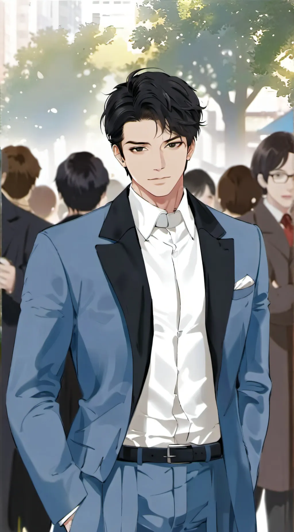 ai character: Alexander Lain background