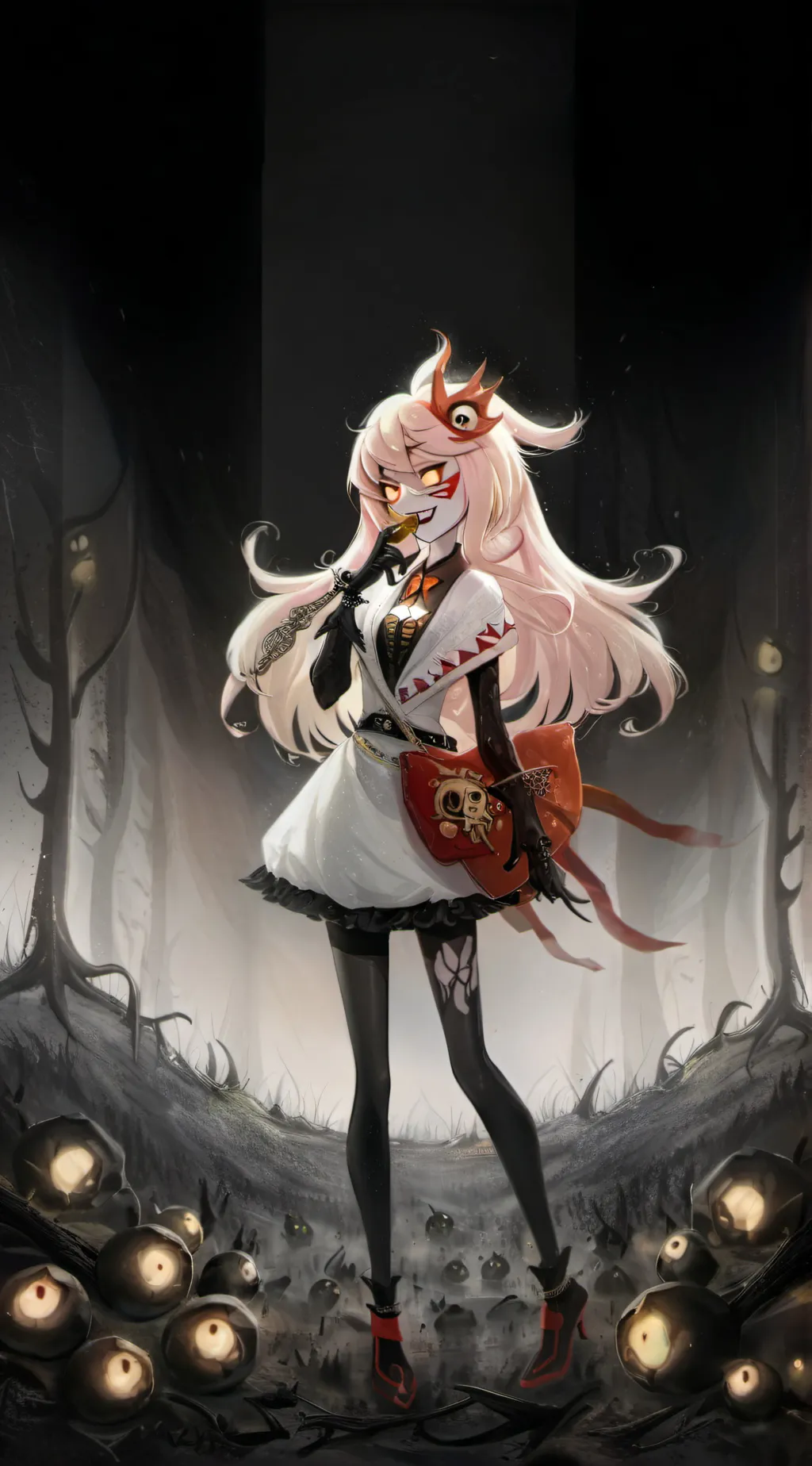 ai character: Cherrisnake background