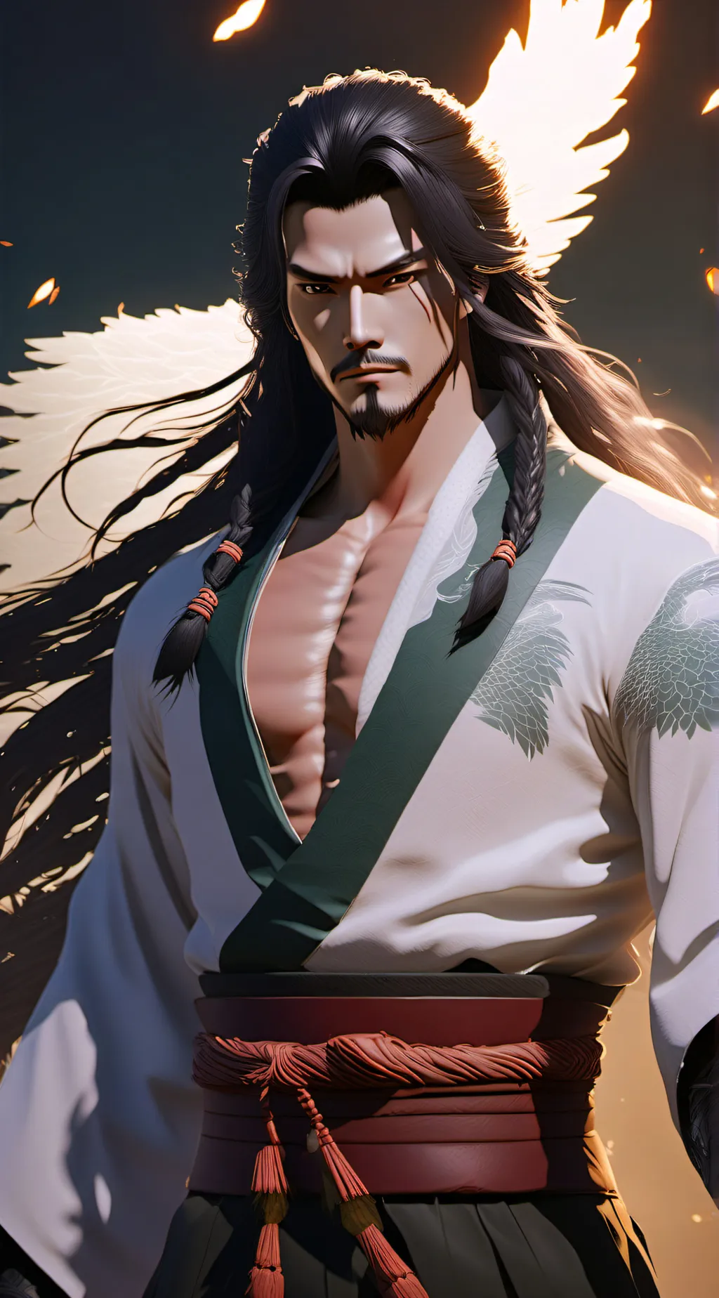 ai character: dazai background