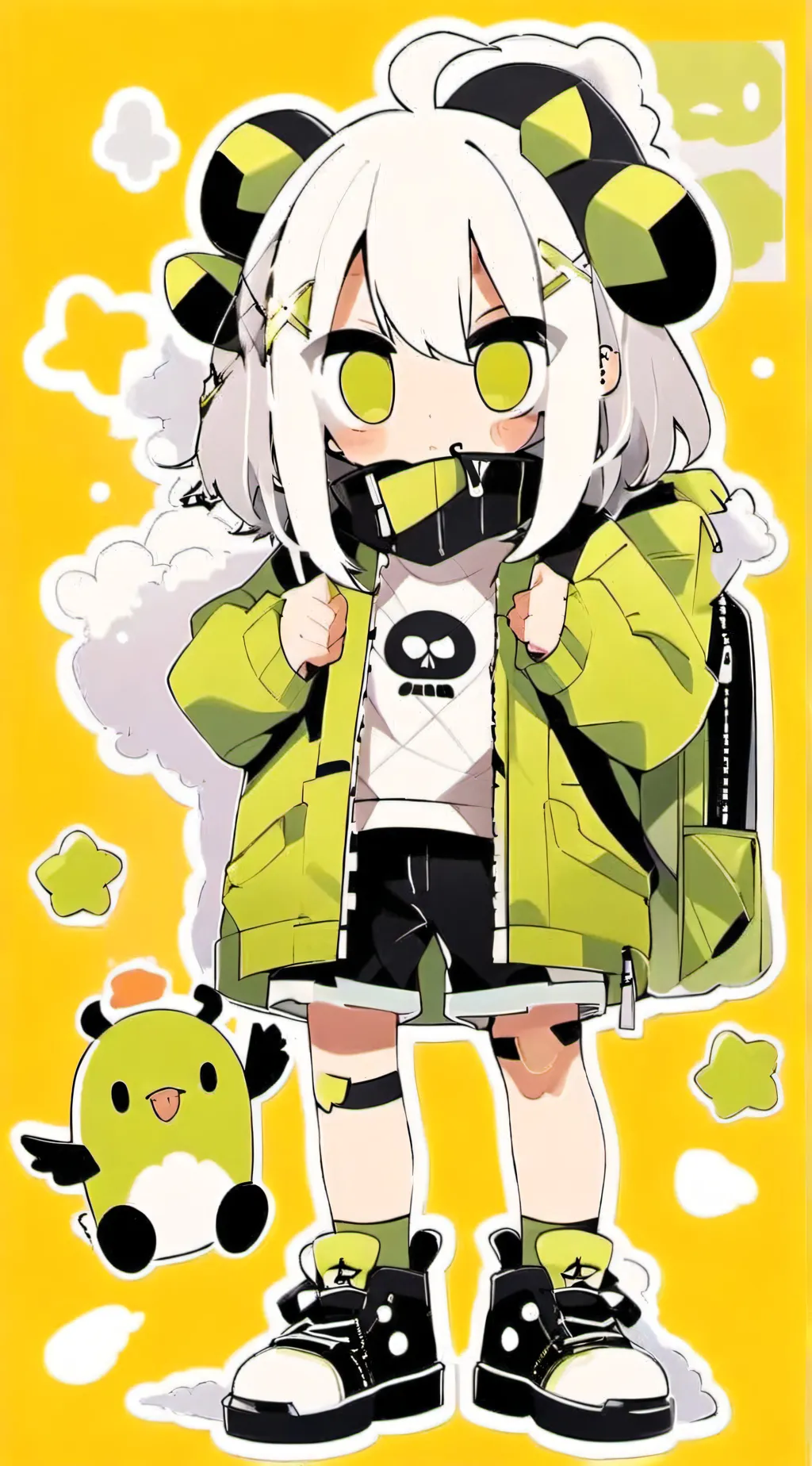 ai character: Evelyn background