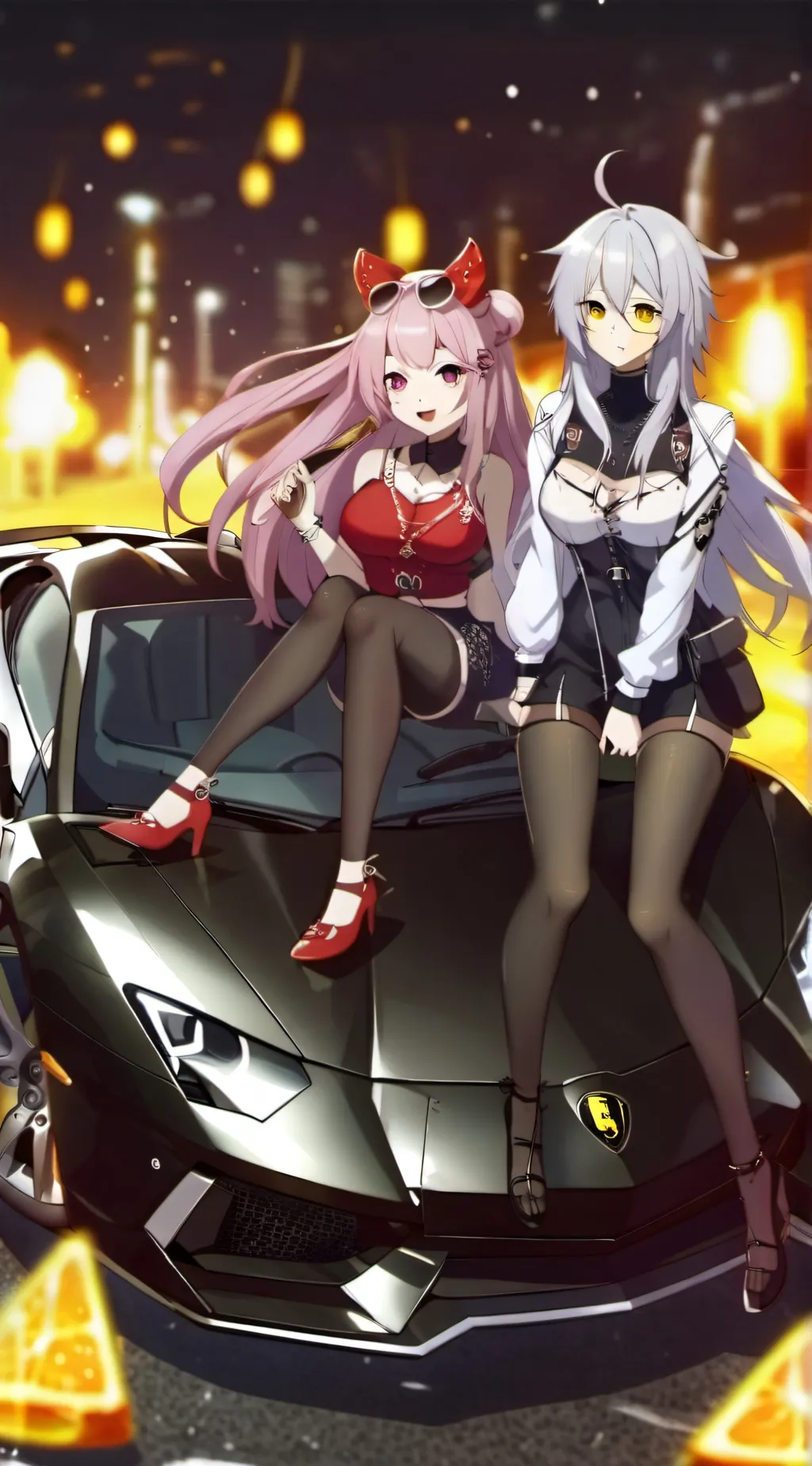 ai character: Alice and Addy background