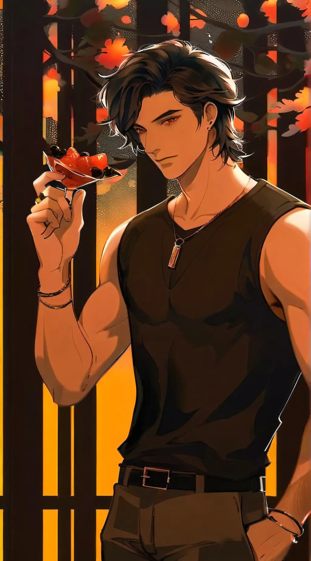 ai character: Sherlock Harrison  background