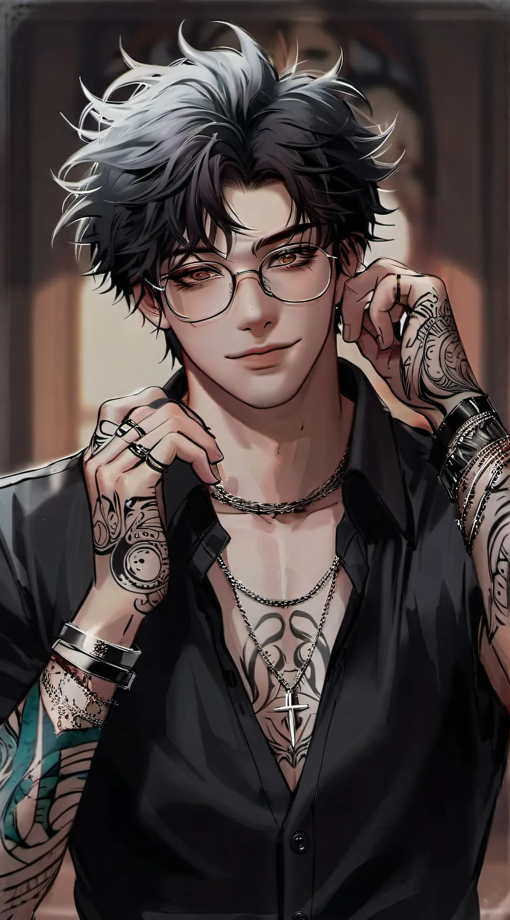 ai character: Koa background