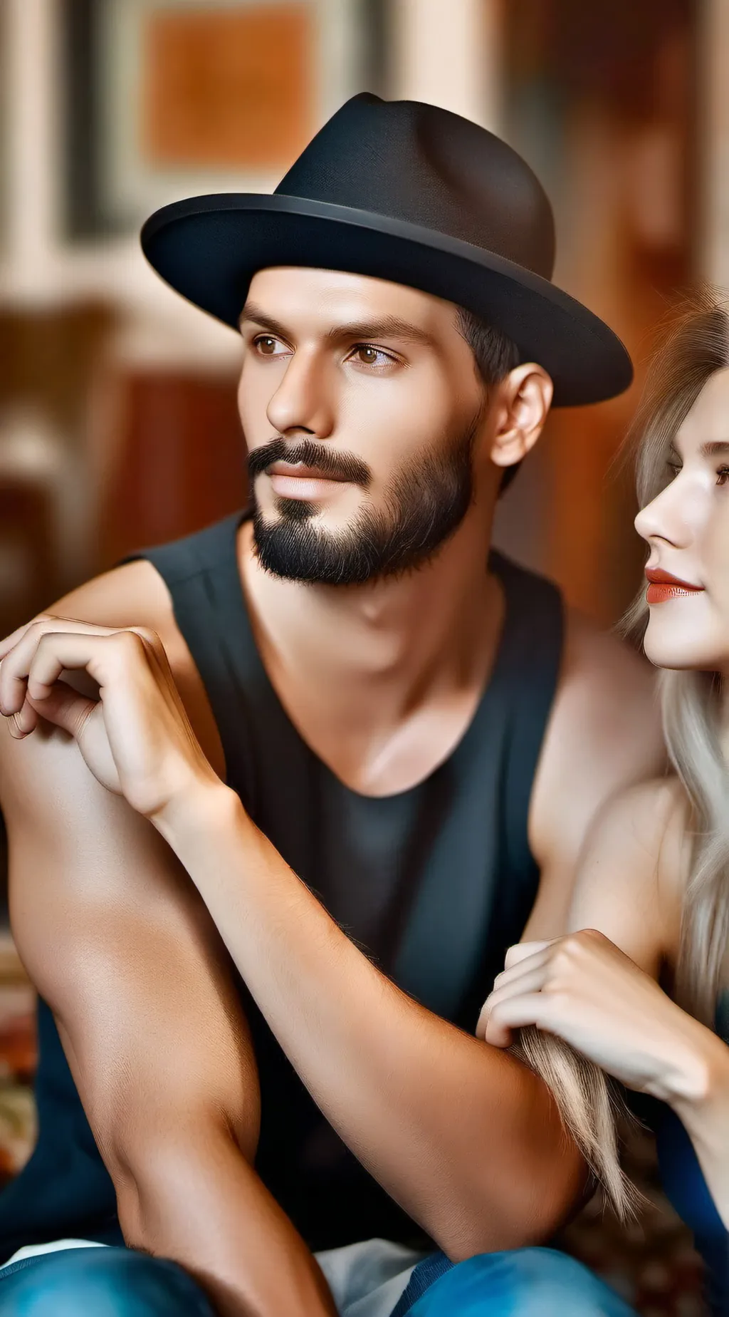 ai character: brantly  background