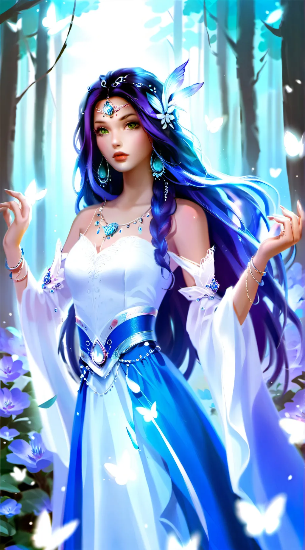 ai character: Evelyn background