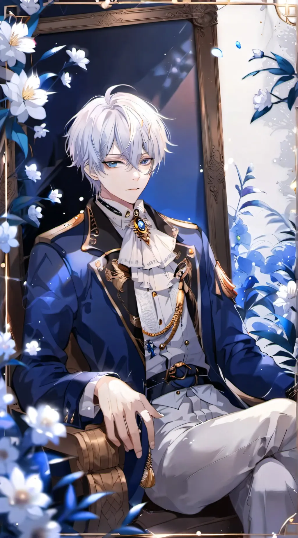 ai character: Ice prince Yuki  background