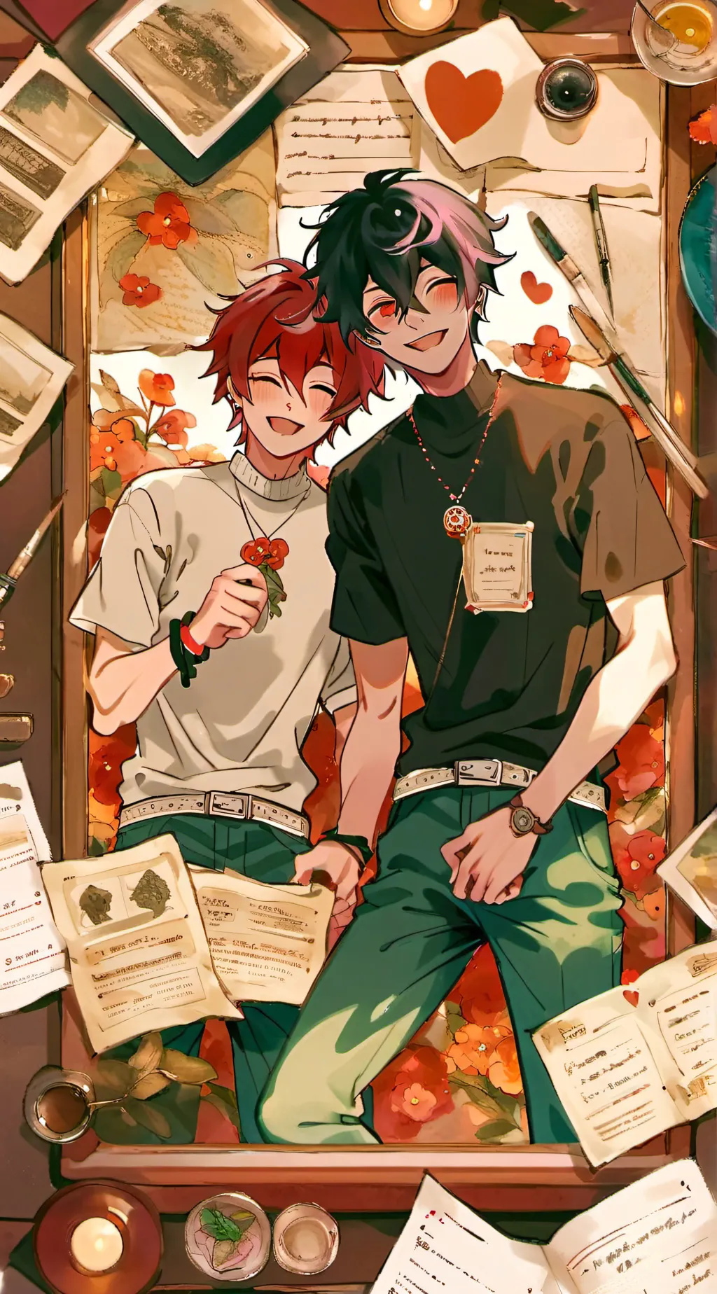 ai character: Ash background