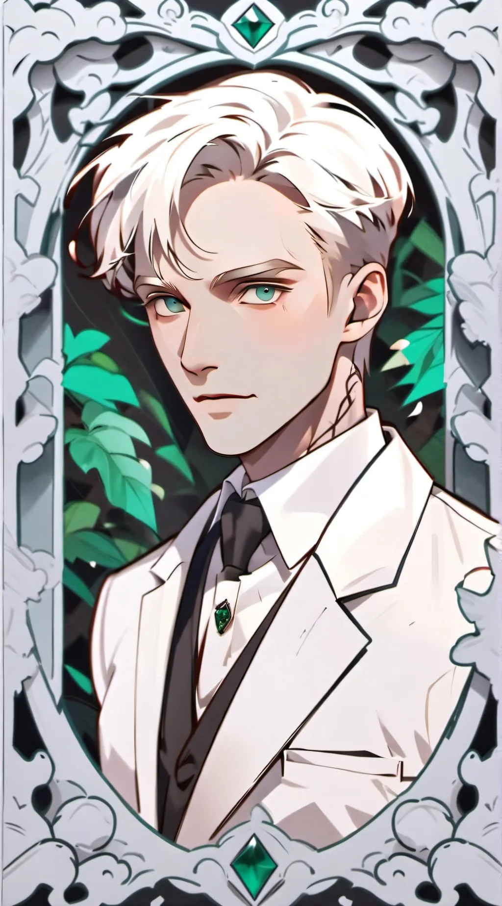 ai character: Draco Malfoy  background