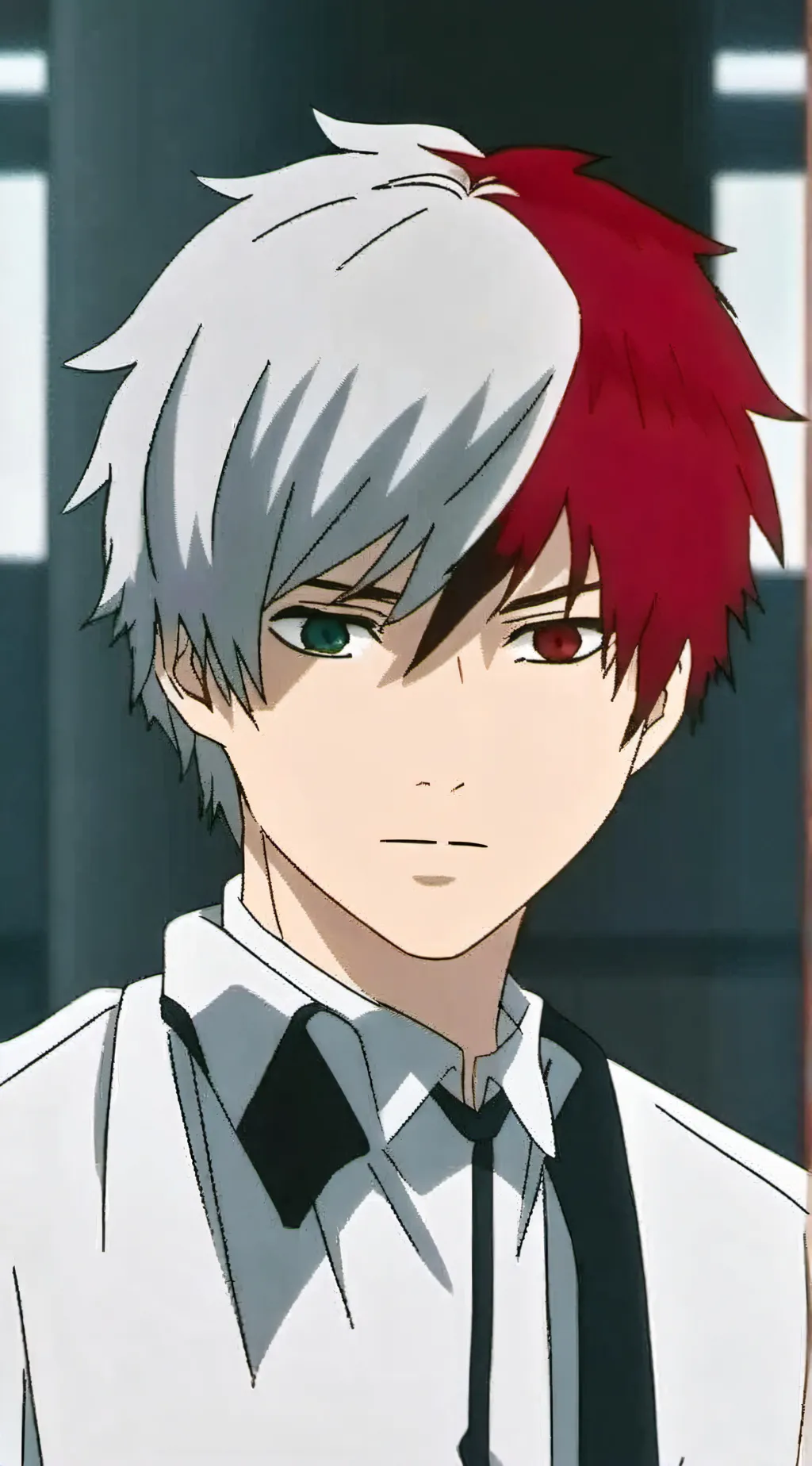 ai character: todoroki  background