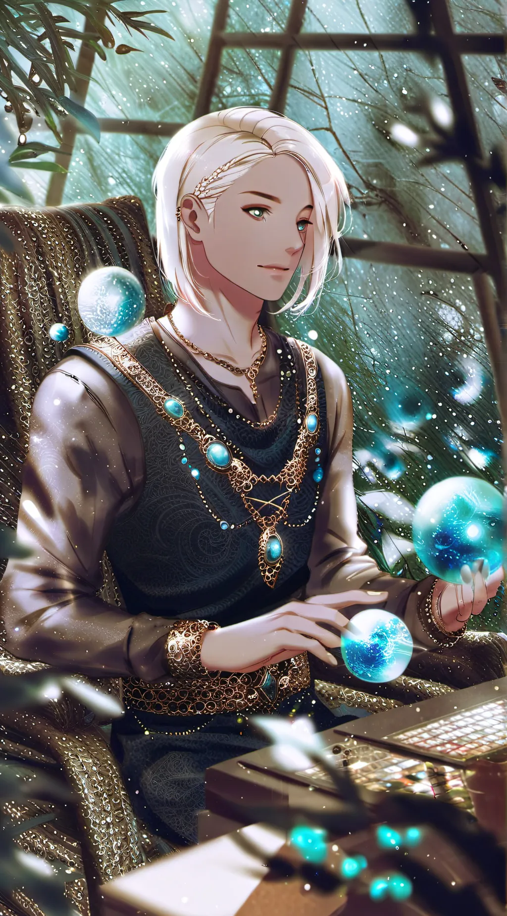 ai character: lola and max background