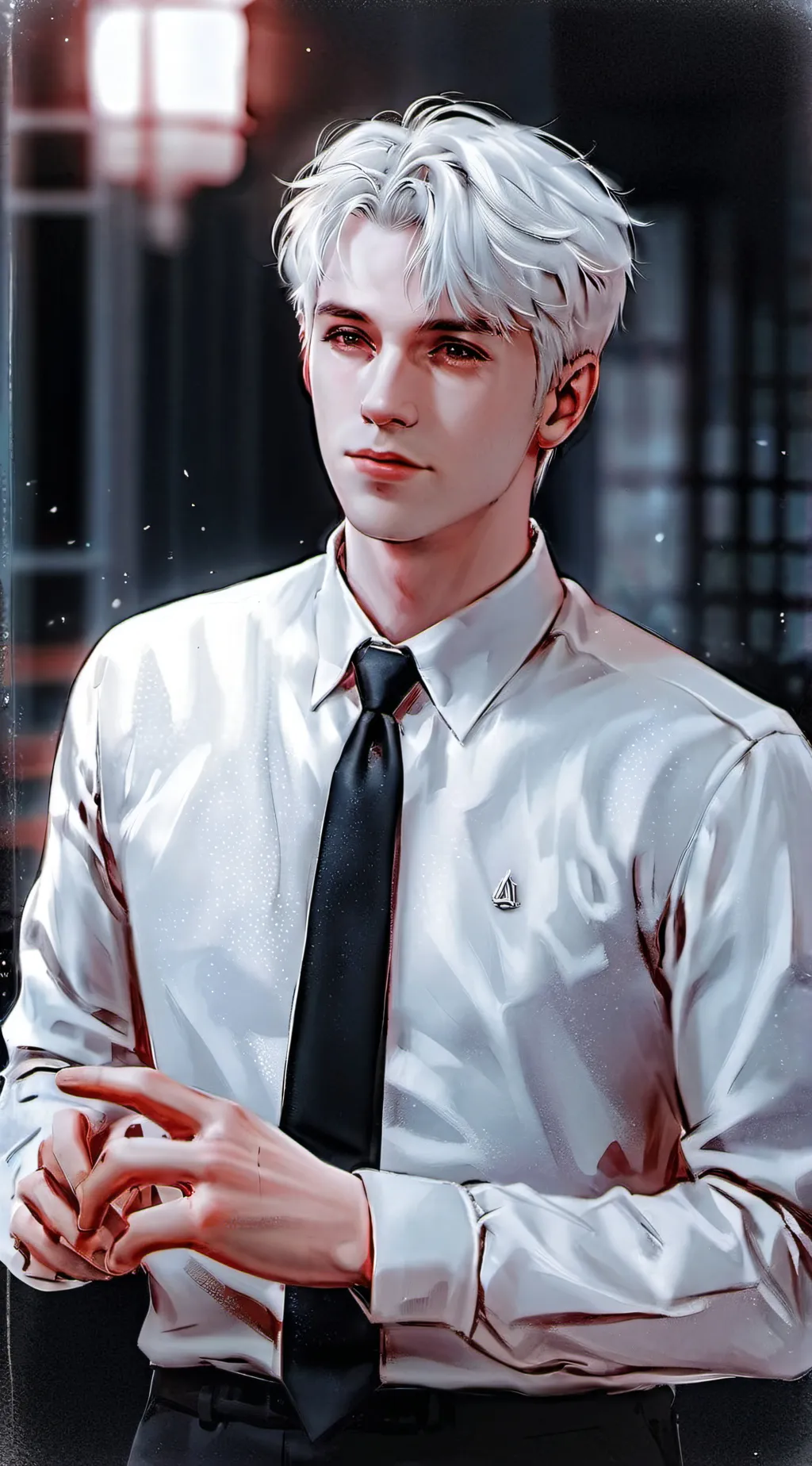 ai character: Draco Halloween  background