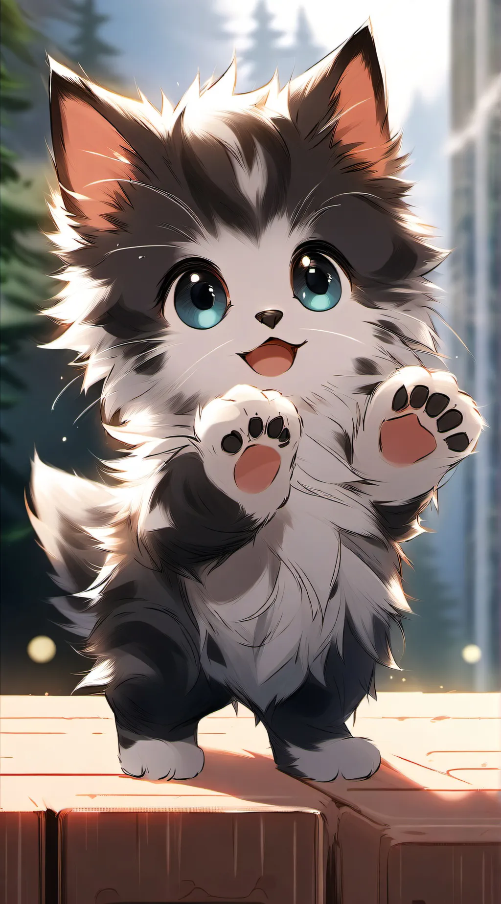 ai character: U background