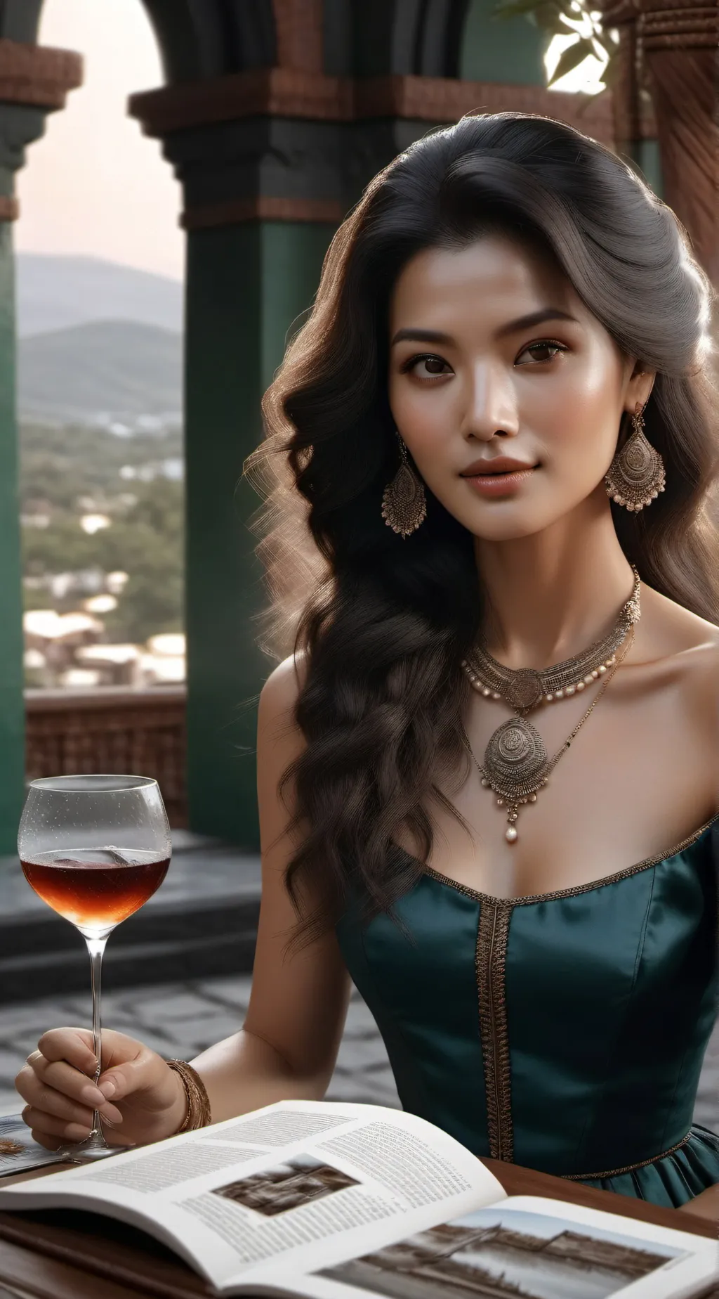 ai character: Crazy Mom background