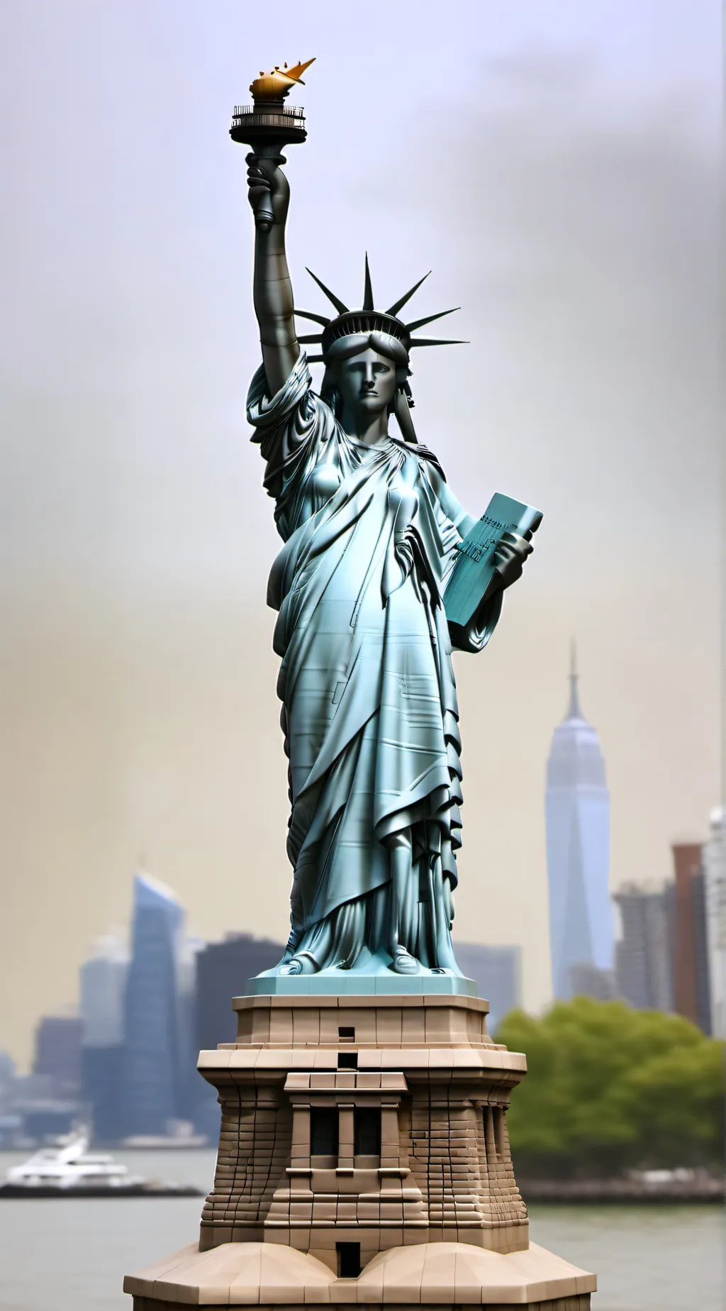 Talkie AI - Chat with Statue of liberty