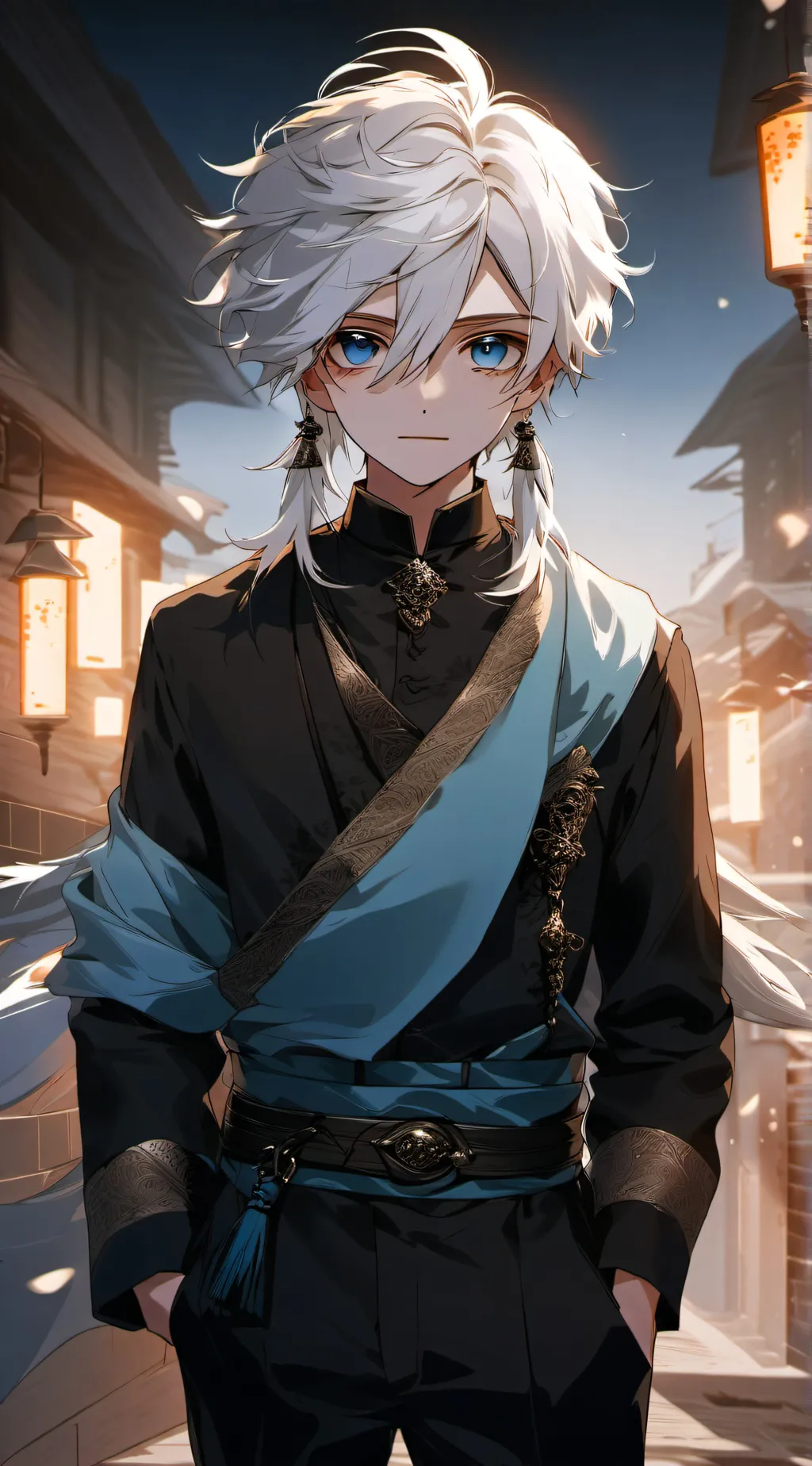 ai character: •Harry• background