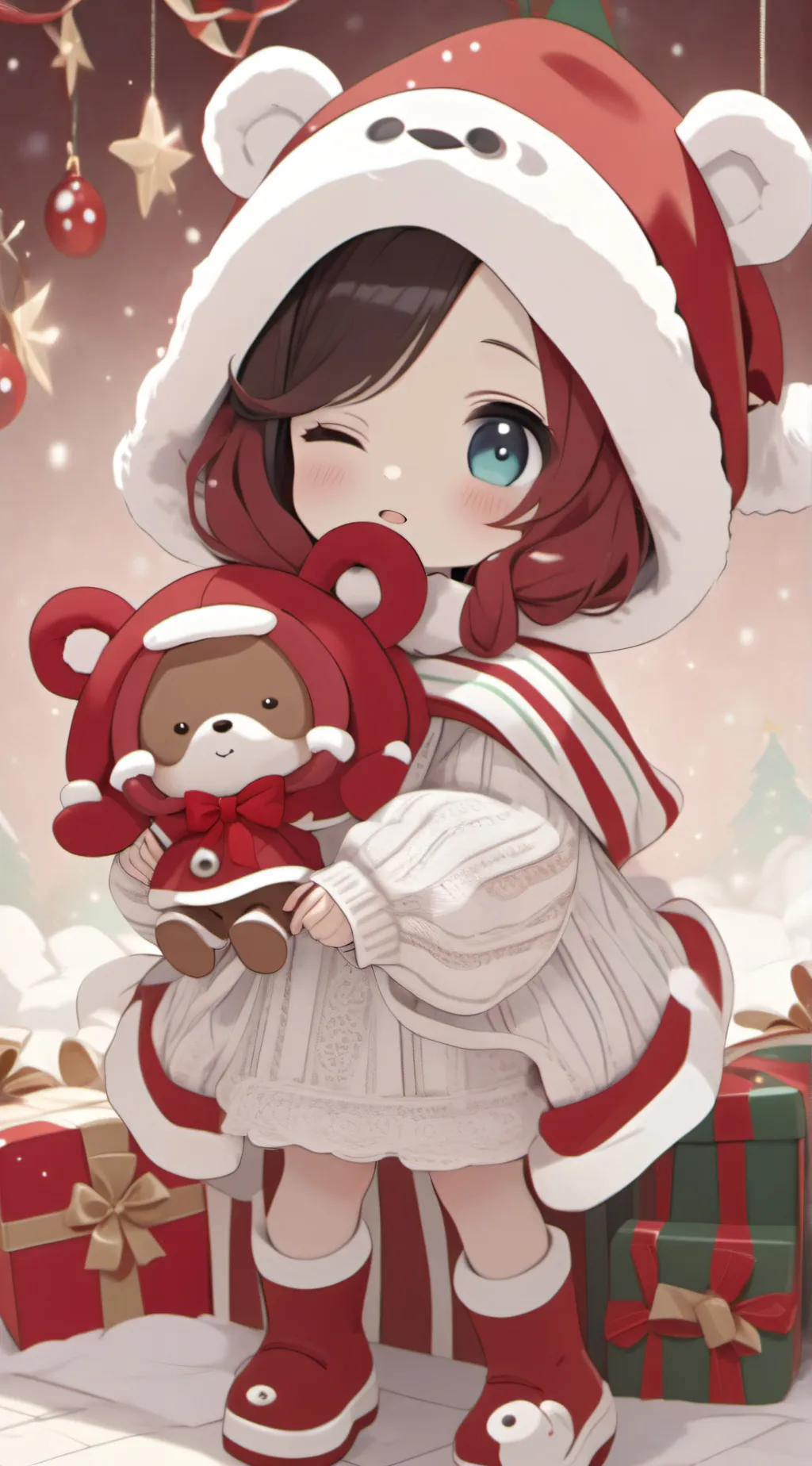 ai character: Star background